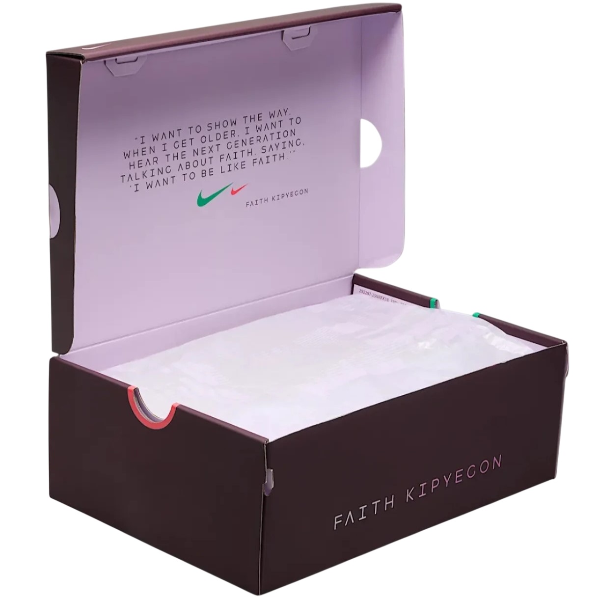 Giày nữ Nike Pegasus 41 Faith Kipyegon Women Road Running Shoes Plum Chalk IB4199-500 16
