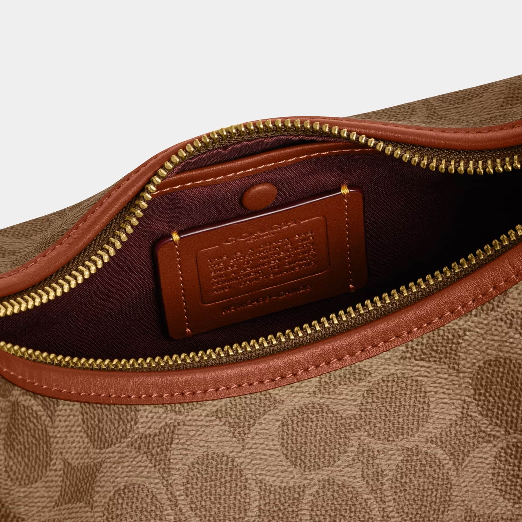 Túi Coach Juliet Shoulder Bag 25 In Signature Canvas Tan Caramel CAM26 5