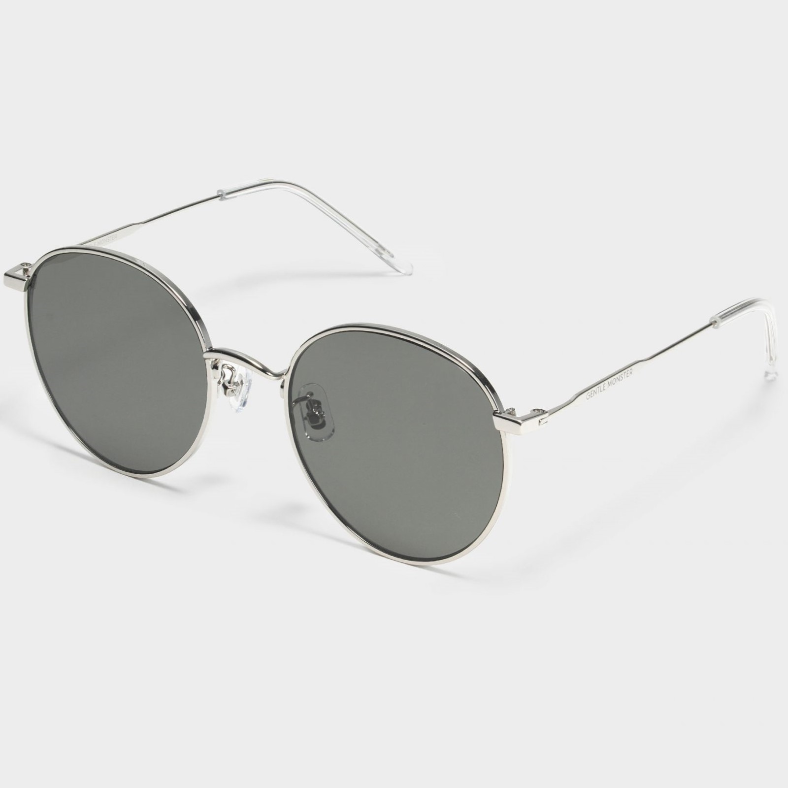 Mắt kính mát Gentle Monster Waterdrop 02 Silver Frame Sunglasses 2