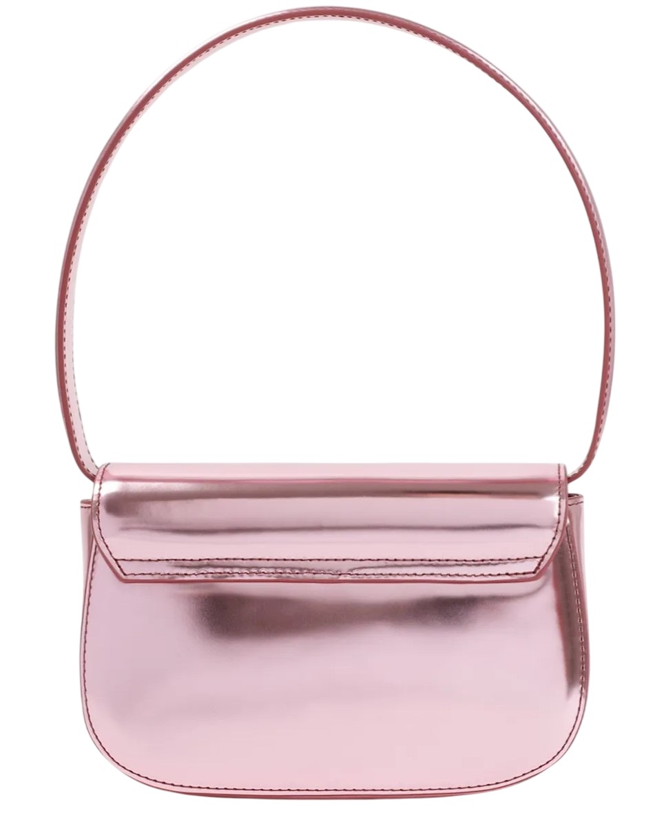 Túi xách nữ Diesel Womens 1DR Pink Mirrored Leather Shoulder Bag 4
