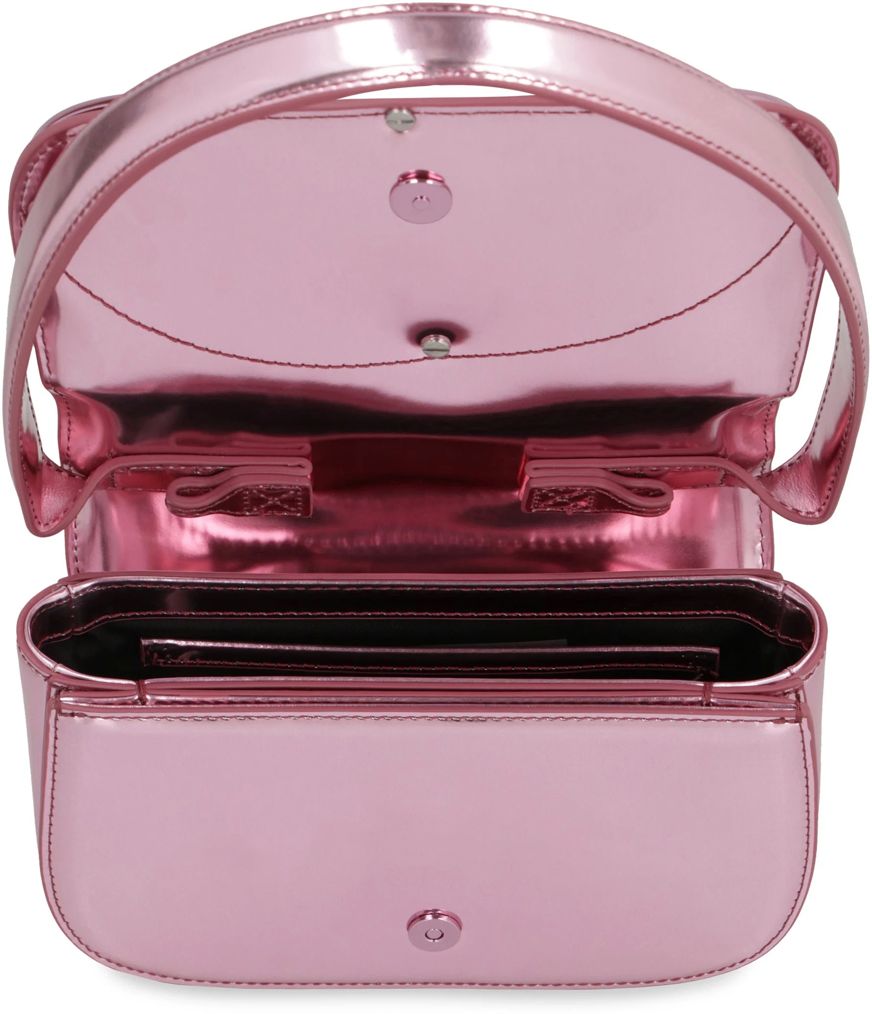 Túi xách nữ Diesel Womens 1DR Pink Mirrored Leather Shoulder Bag 11