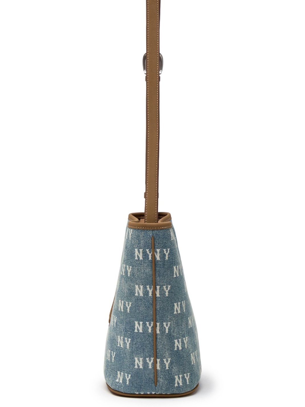 Túi Đeo Chéo MLB Classic Monogram Vintage Denim Bucket Bag New York Yankees Blue 3ABMMV65N-50BLL 2