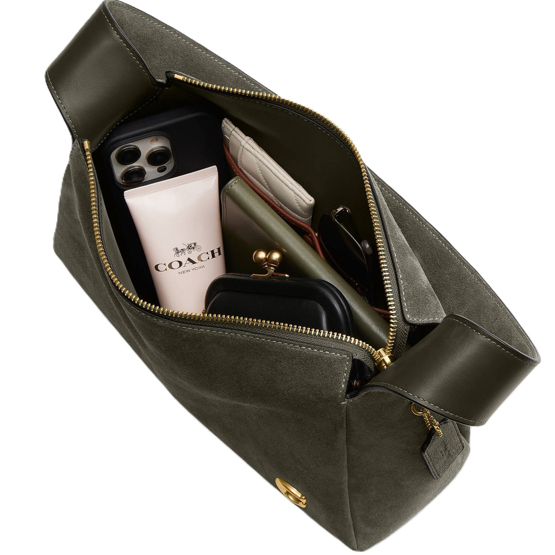Túi đeo vai Coach Lola Shoulder Bag Green CCC48 8
