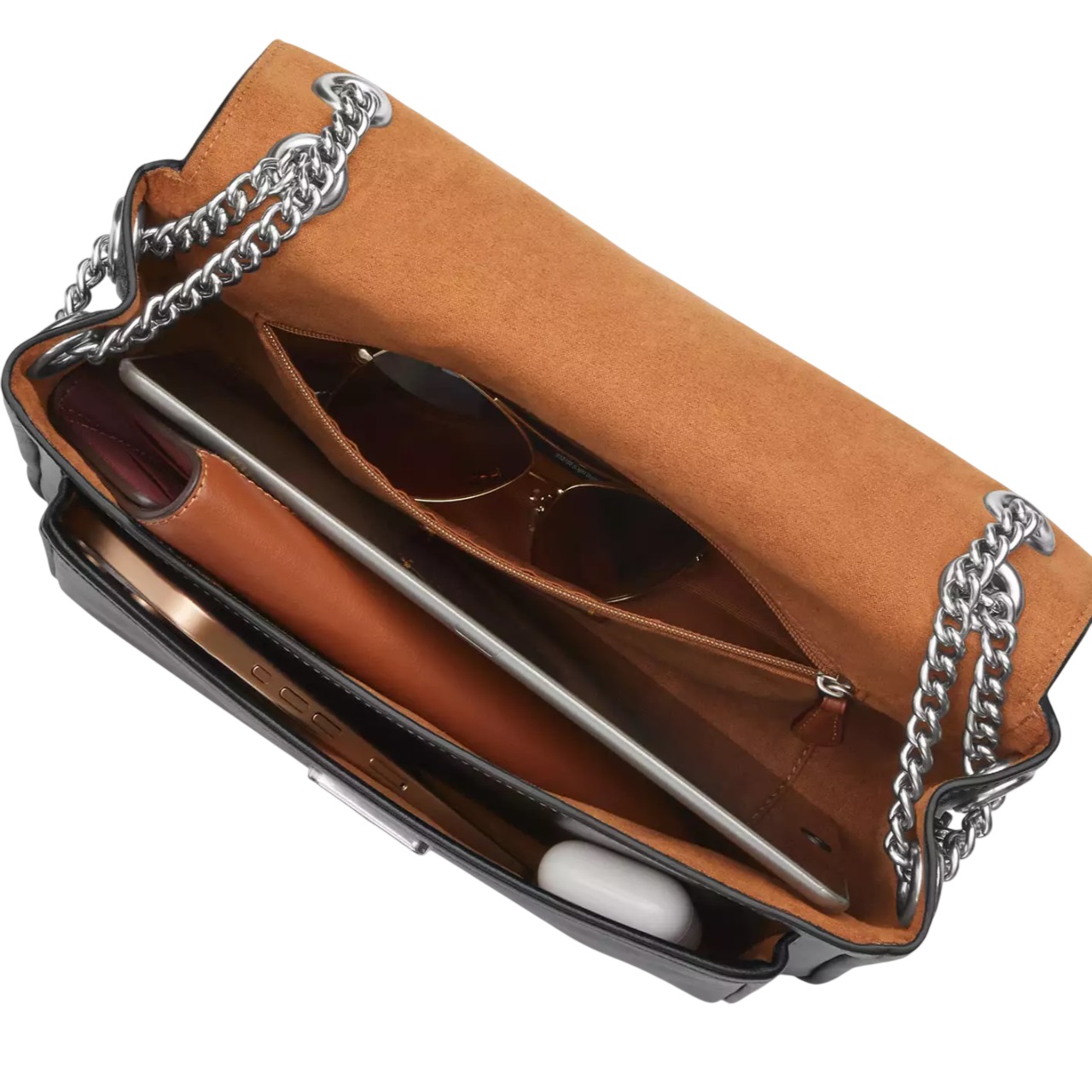 Túi đeo vai Coach Elodie Crossbody Bag Black CCF09 4