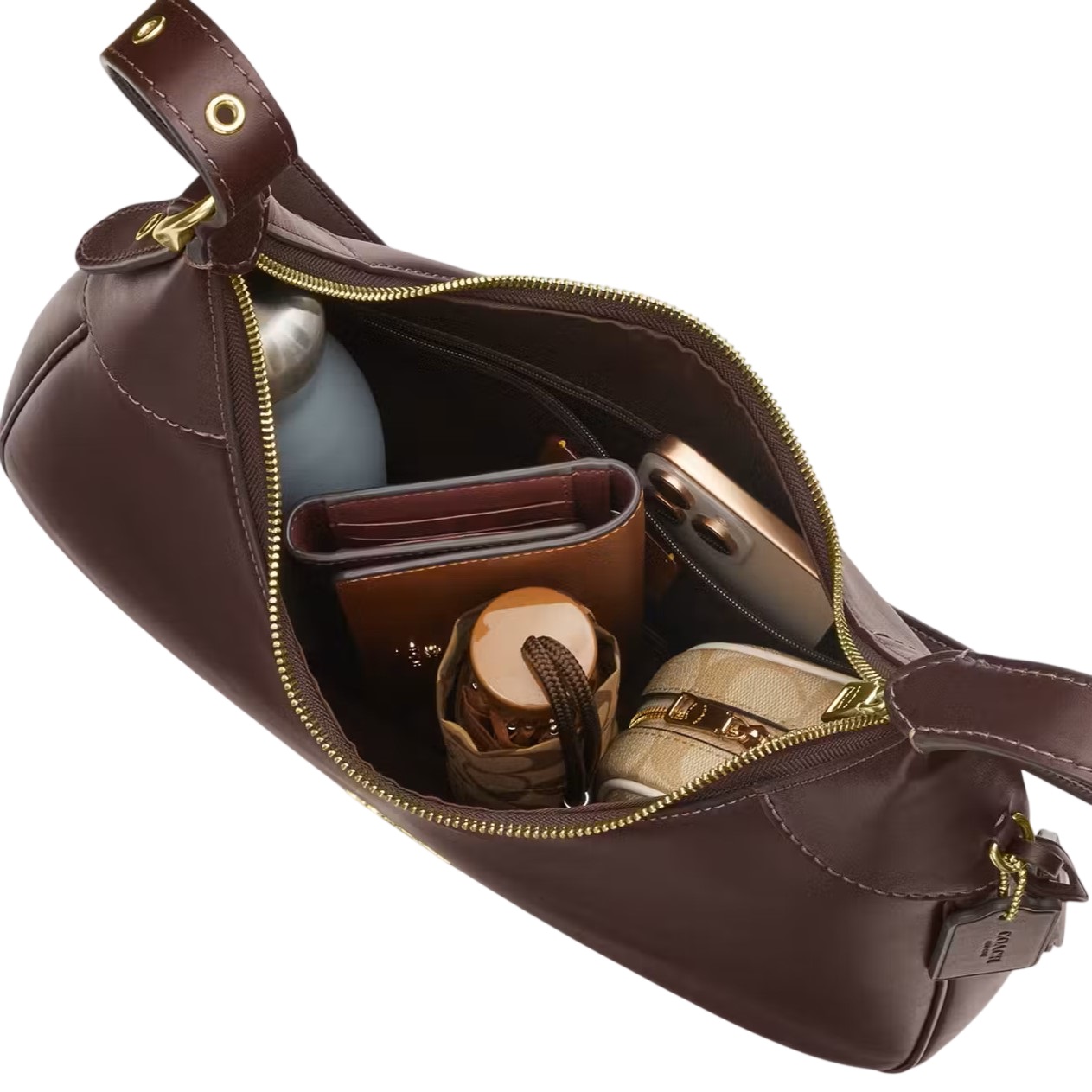 Túi đeo vai Coach Ella Shoulder Bag Espresso CCE48 2