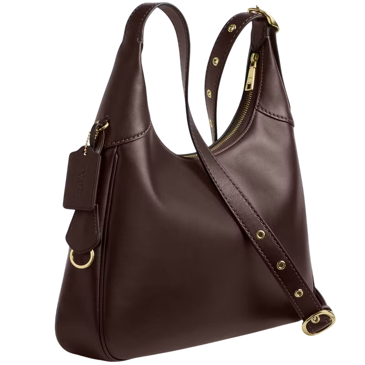 Túi đeo vai Coach Ella Shoulder Bag Espresso CCE48 8