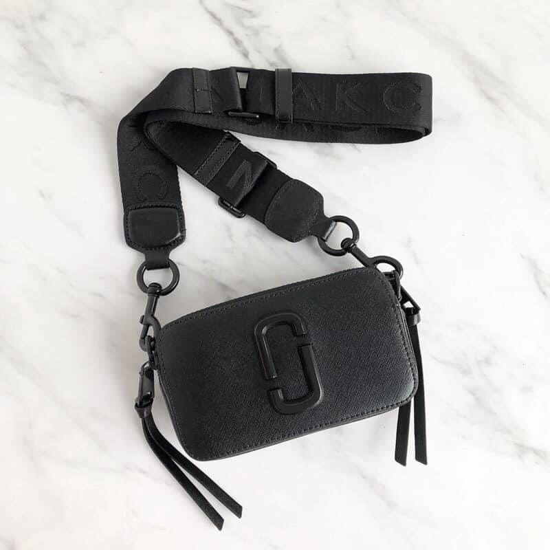 Túi đeo chéo nữ Marc Jacobs da thật màu đen | Túi xách Snapshot Camera bag mẫu mới nhất 4