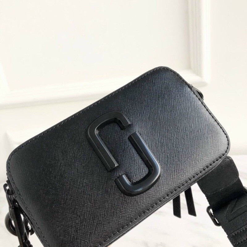 Túi đeo chéo nữ Marc Jacobs da thật màu đen | Túi xách Snapshot Camera bag mẫu mới nhất 5