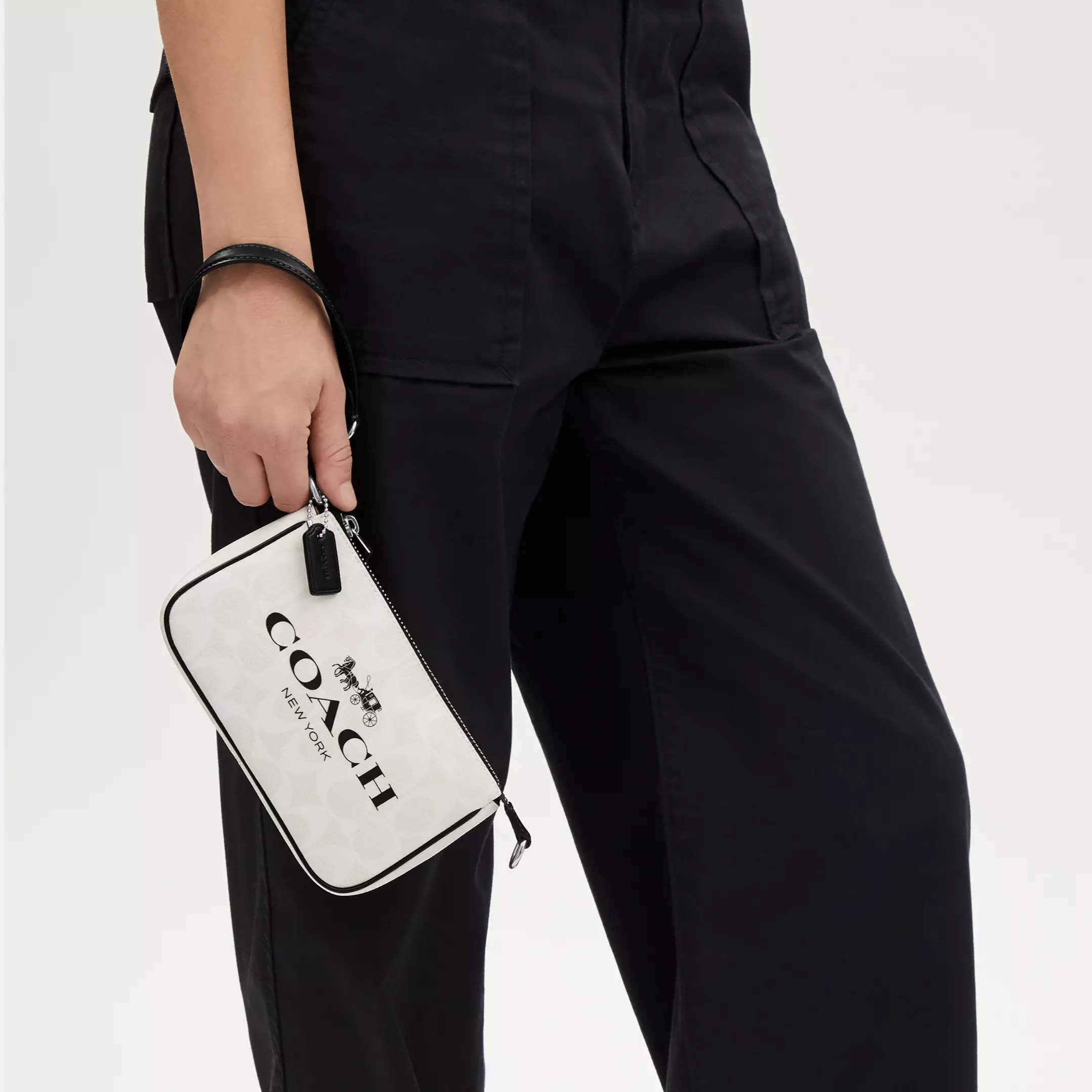 TÚI COACH NOLITA 19 IN SIGNATURE CANVAS SILVER CHALK MULTI CP252 1