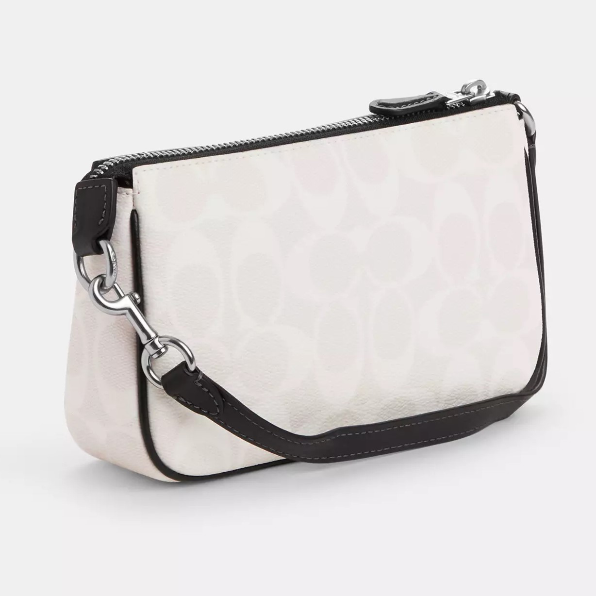 TÚI COACH NOLITA 19 IN SIGNATURE CANVAS SILVER CHALK MULTI CP252 6