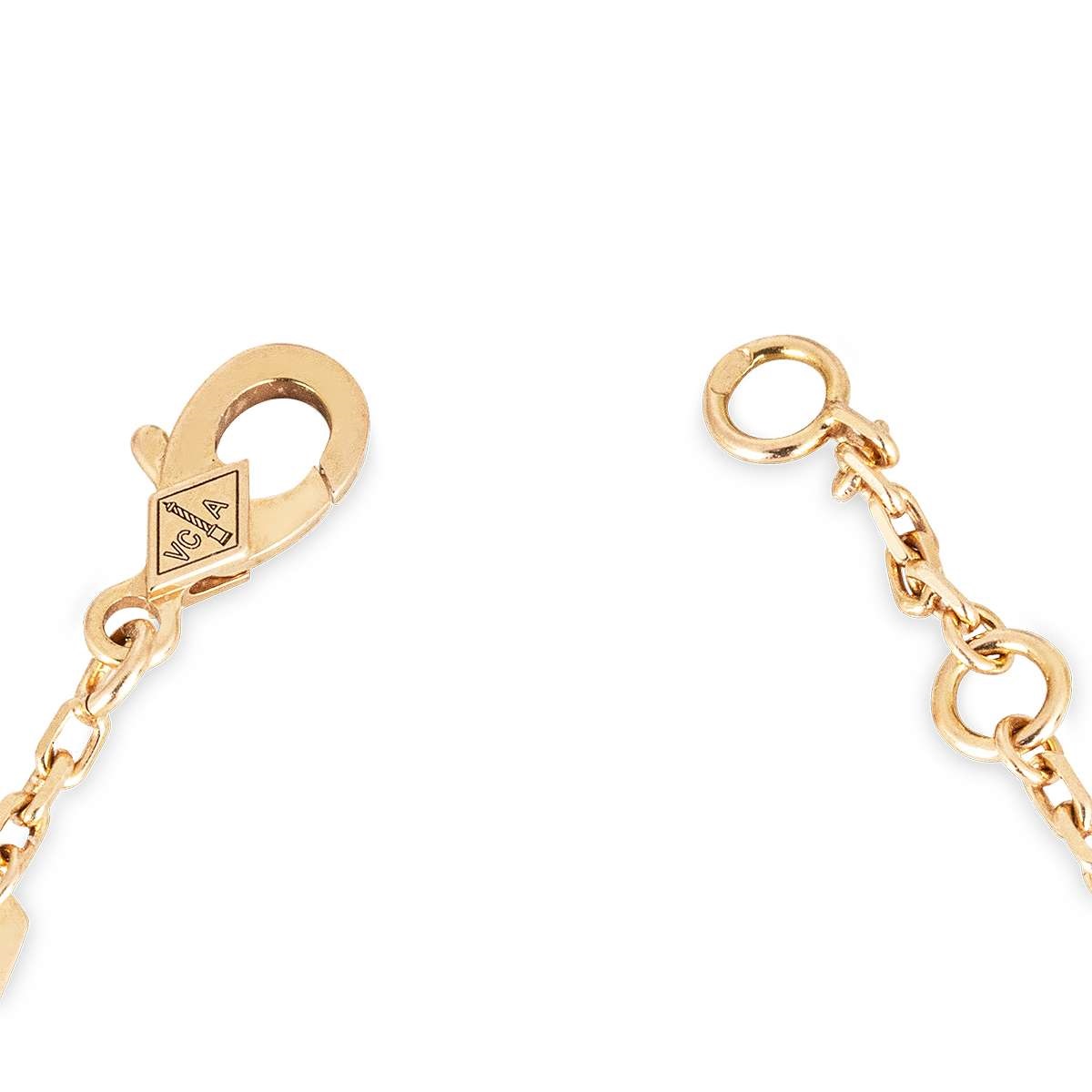 Vòng tay bọ rùa Van Cleef Arpels Lucky Spring Bracelet Closed Wings Ladybug Rose Gold Carnelian VCARP7R000 4