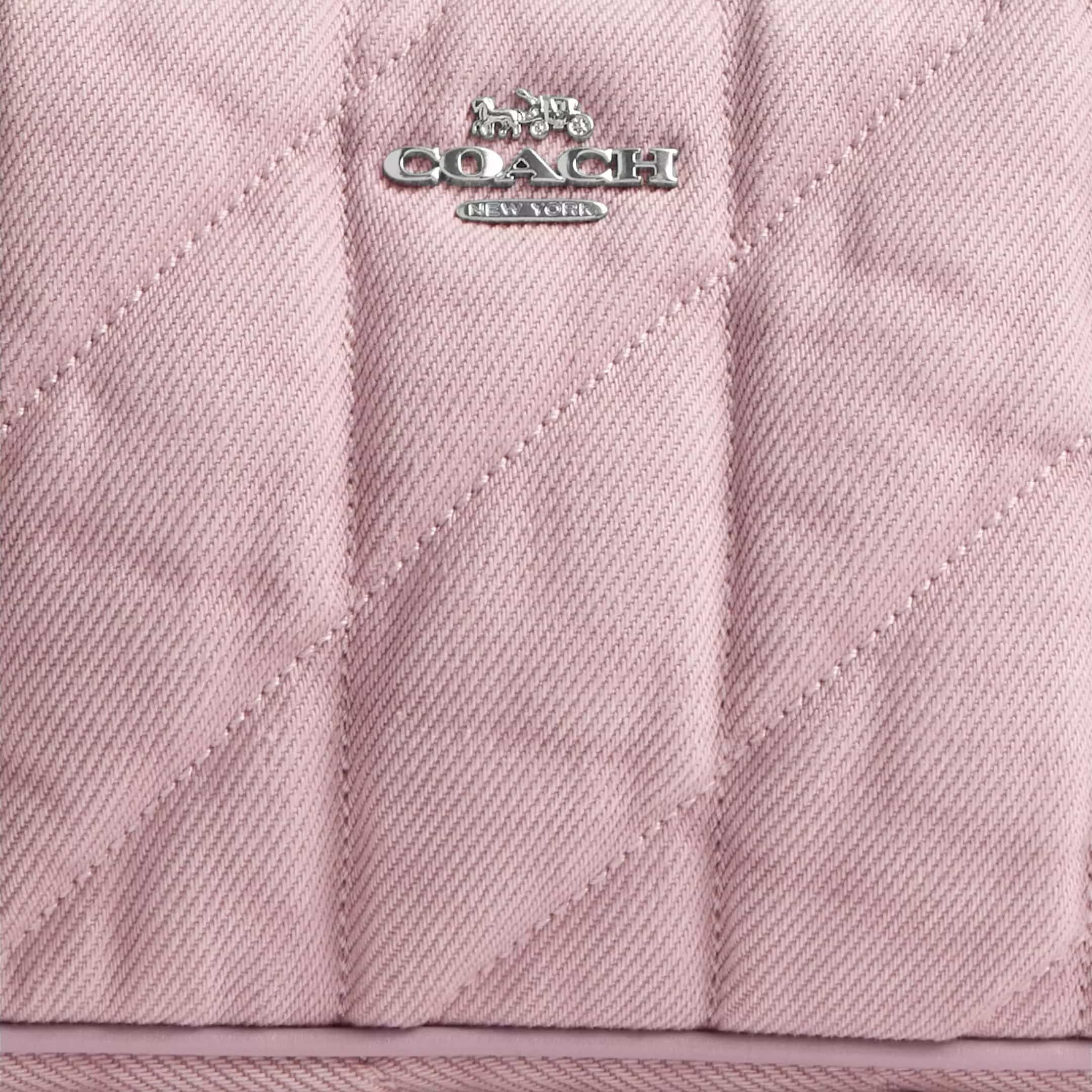 Túi kẹp nách Coach Teri Shoulder Bag Ballerina Carnation CBG86 1