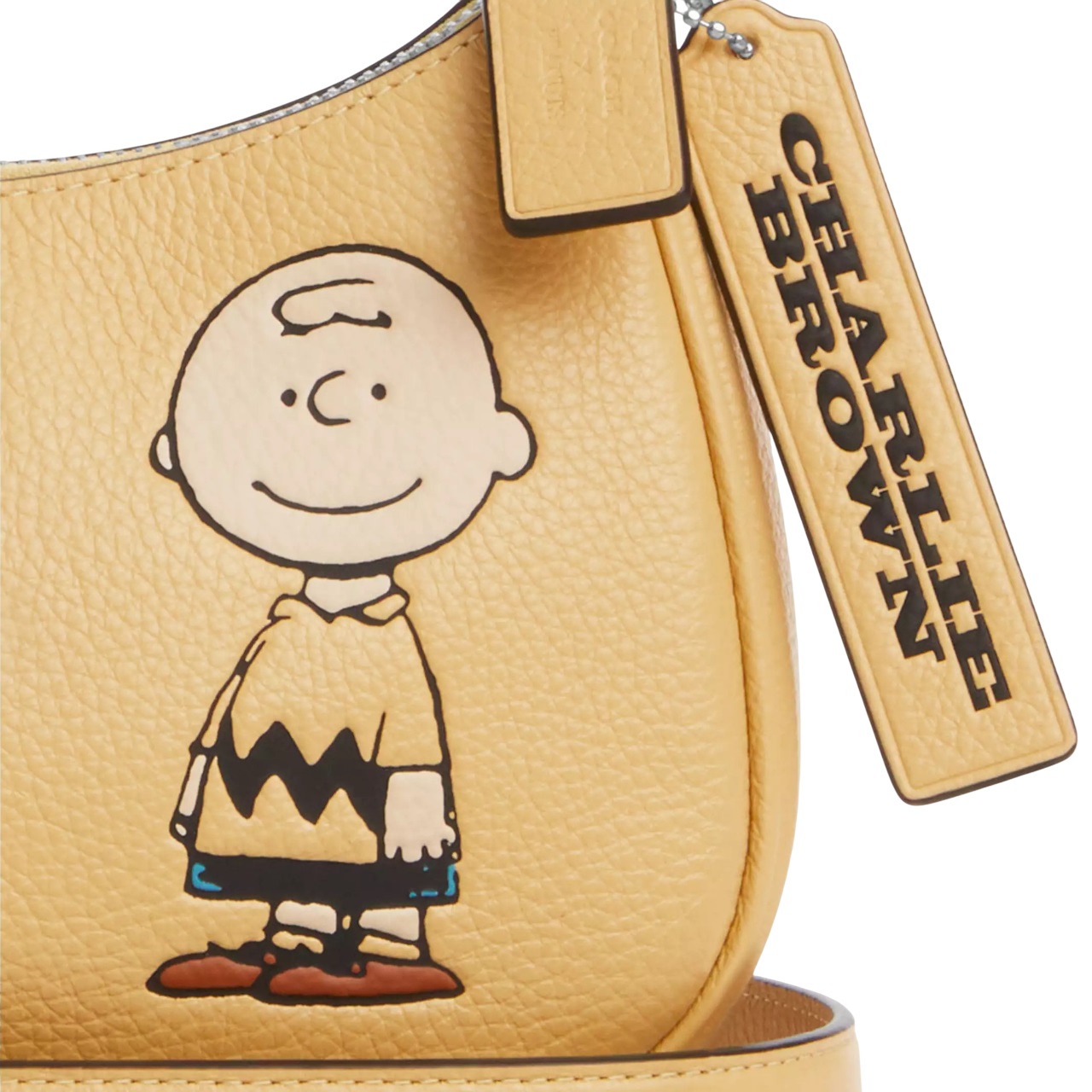 Túi Coach X Peanuts Teri Shoulder Bag With Charlie Brown Hay Multi CBJ83 5