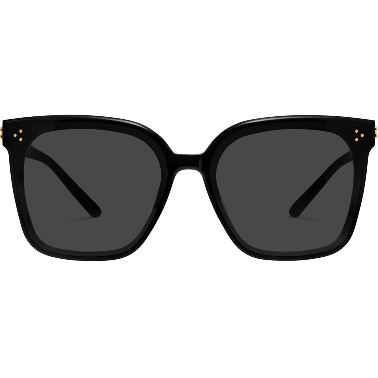 Kính Gentle Monster New Her 01 Classic Square Sunglasses With a Black Acetate Frame 6