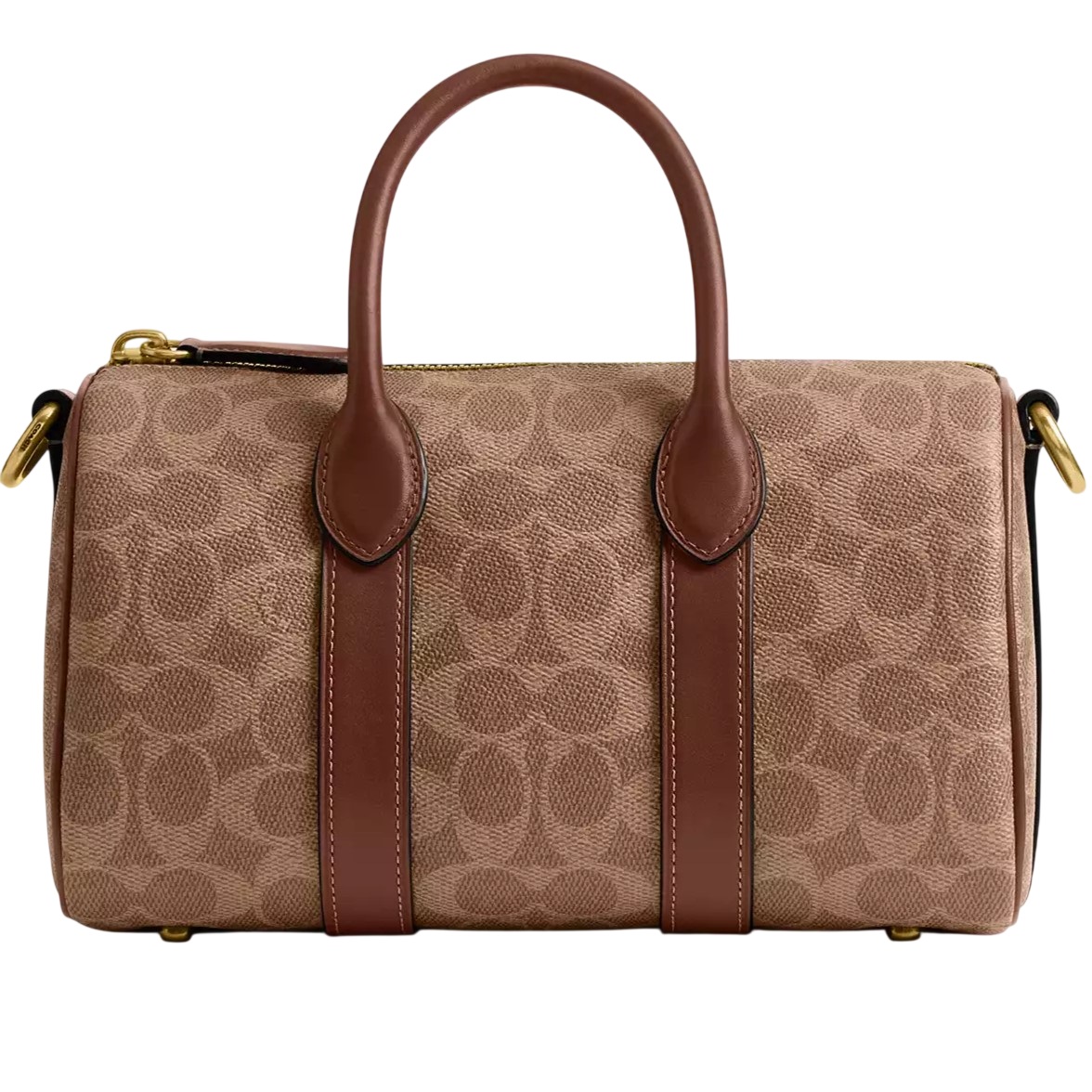 Túi Coach Compass Bag 25 In Signature Canvas Tan Multi CCF49 2