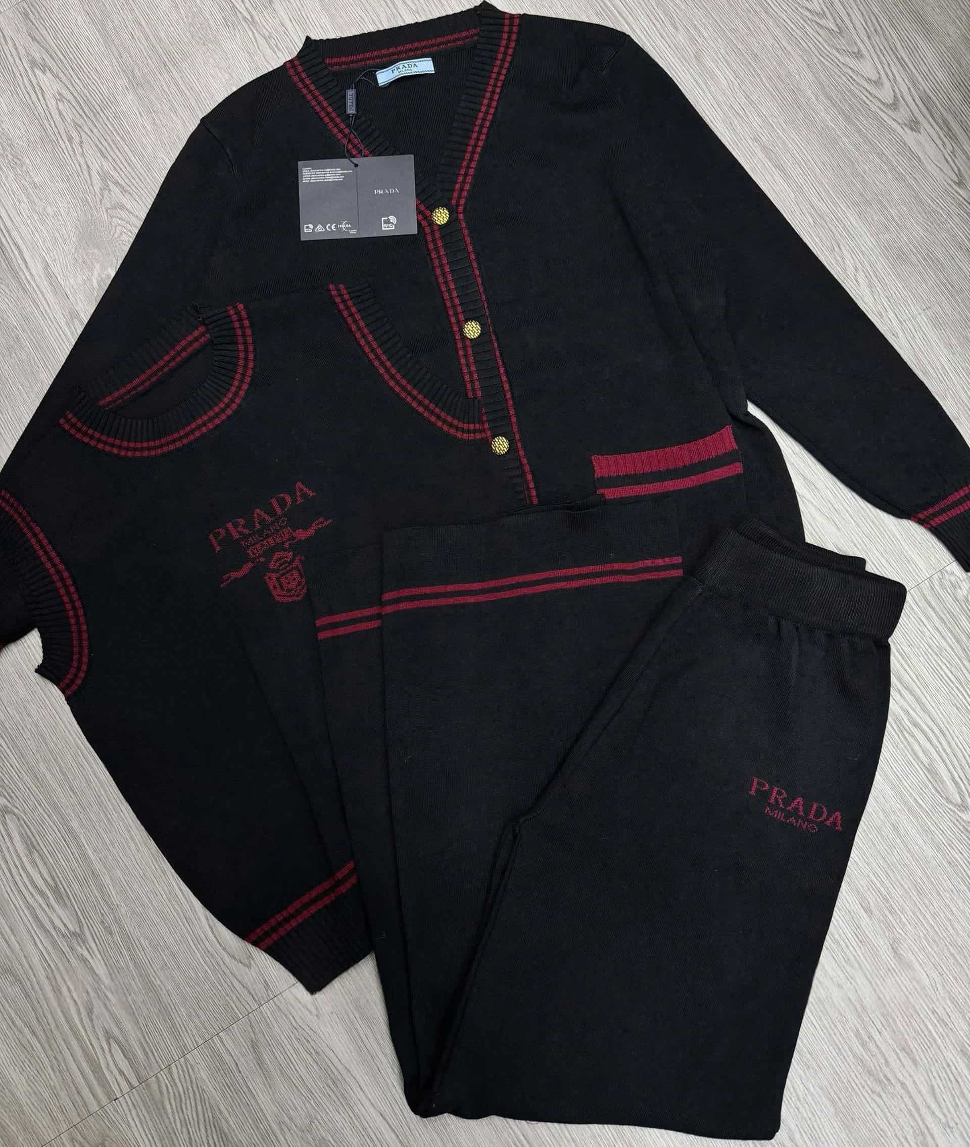 Set bộ 3 sản phẩm len thun Prada 6