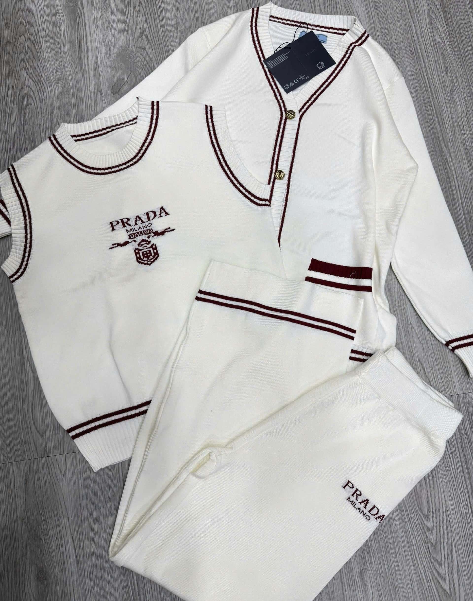 Set bộ 3 sản phẩm len thun Prada 11