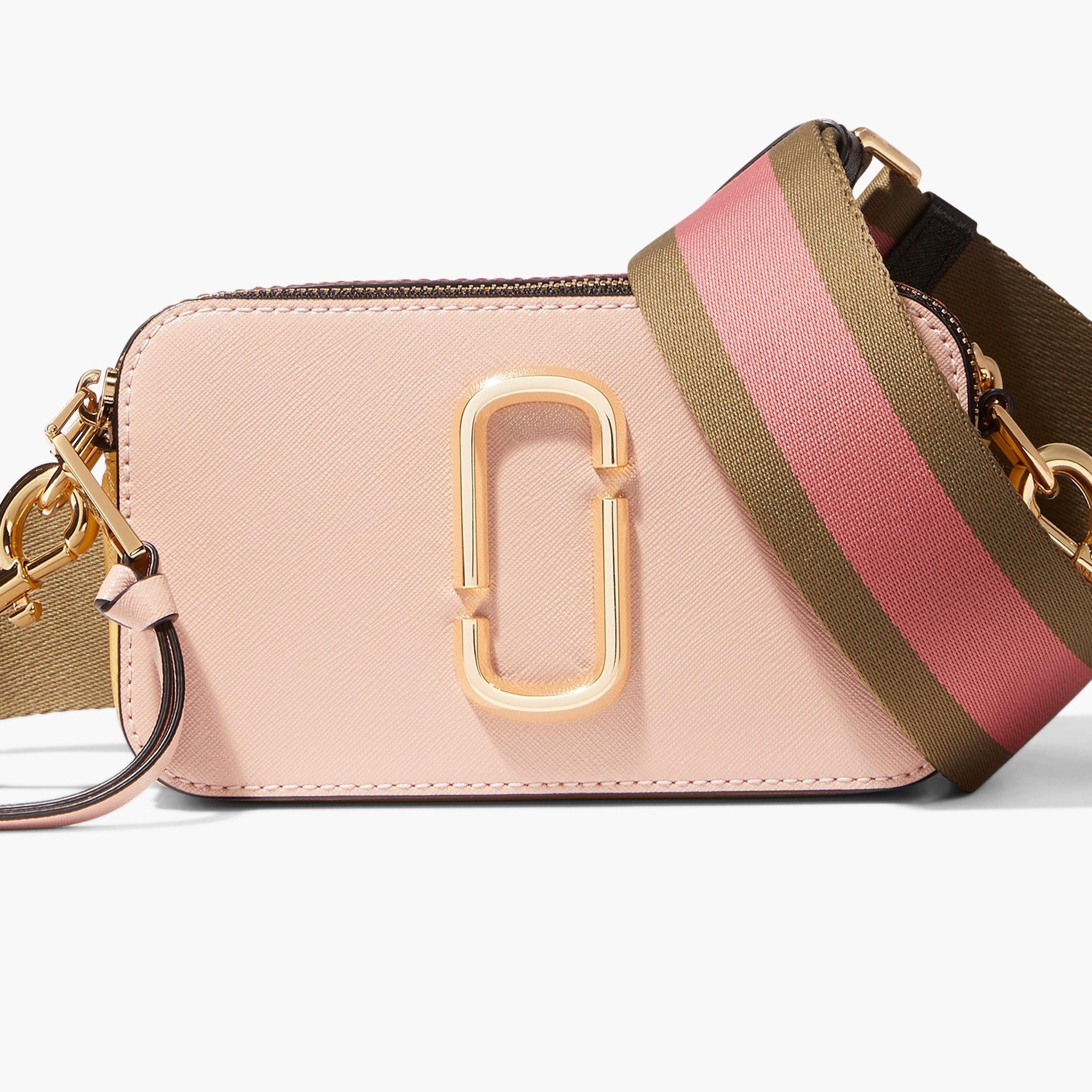 Túi xách nữ Marc Jacobs màu hồng The Snapshot Small Camera Bag New Rose Multi M0012007 1