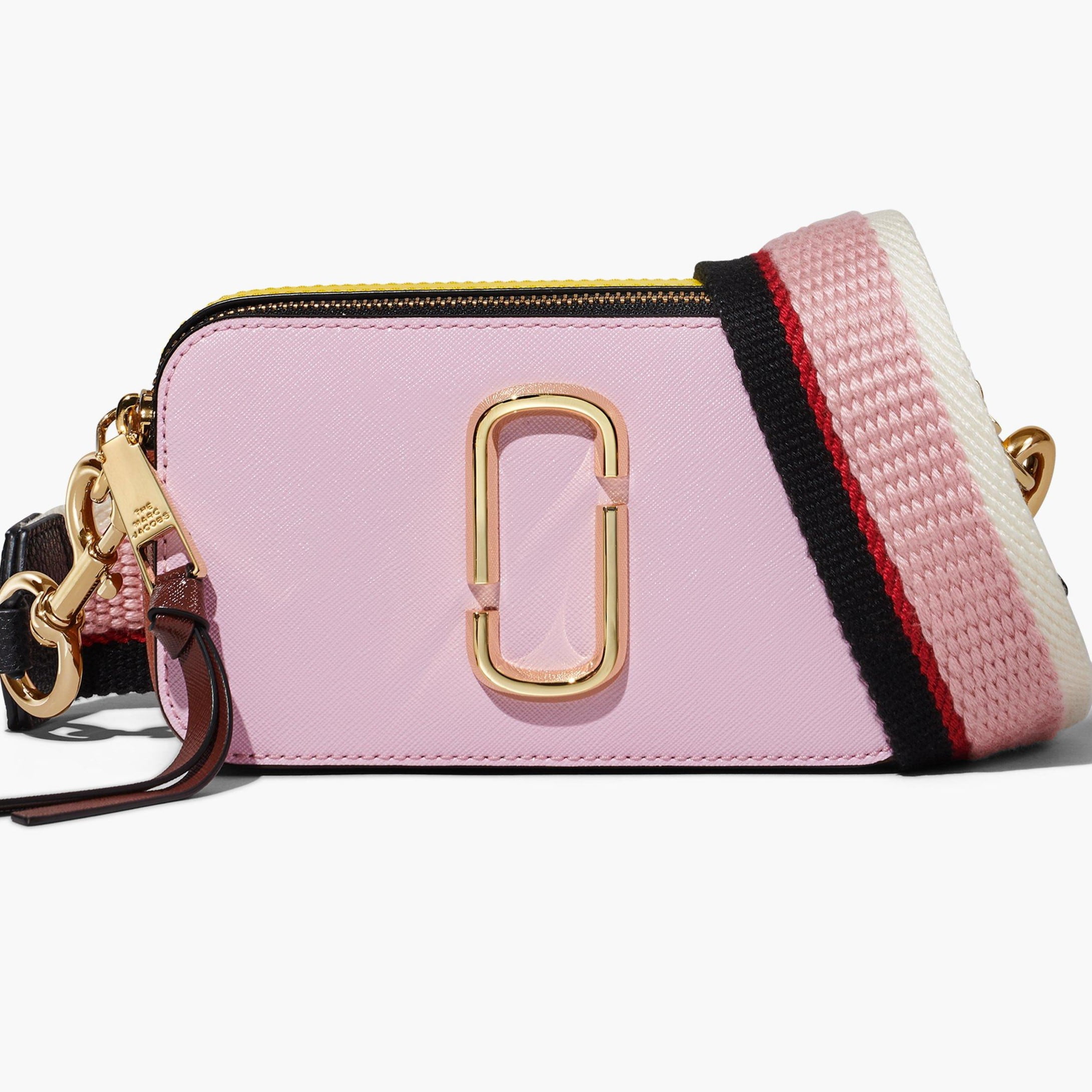 Túi đeo chéo Marc Jacobs màu hồng The Colorblock Snapshot Camera Bag Sweet Dreams Multi 5