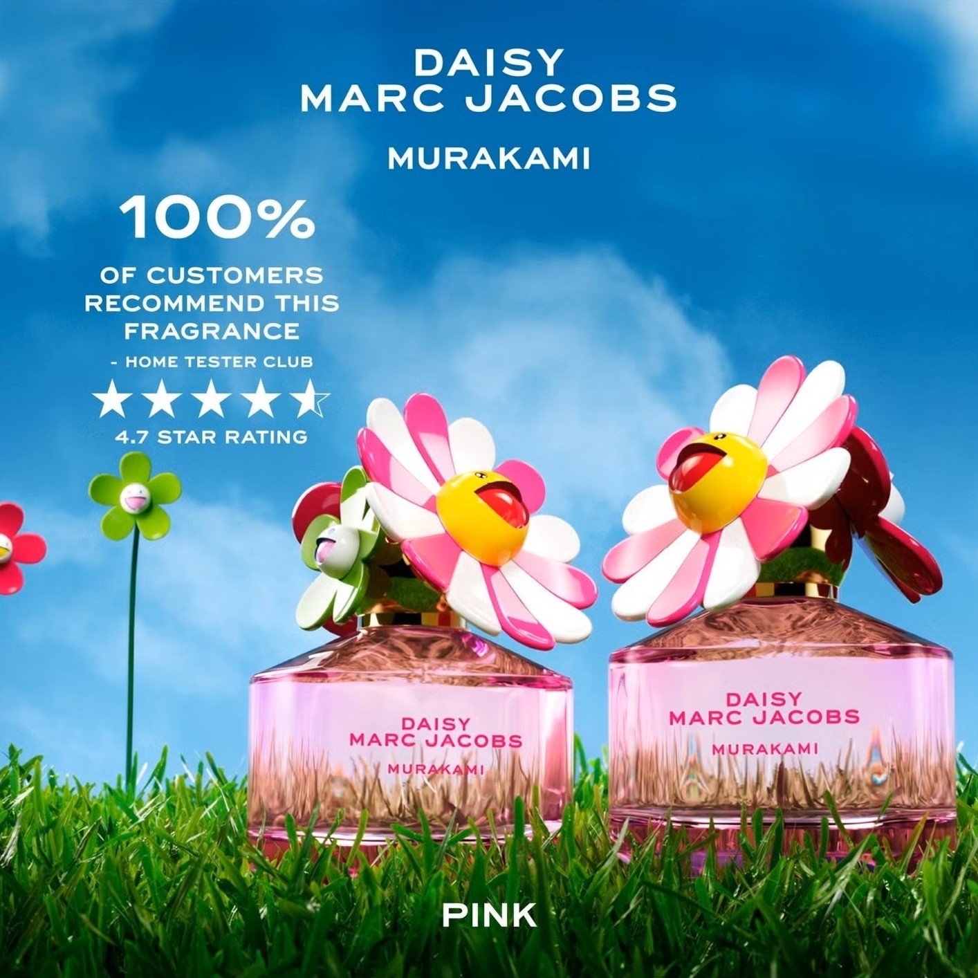 Nước Hoa Nữ Marc Jacobs Daisy Murakami Pink Limited Edition Eau De Parfum 50ml 7
