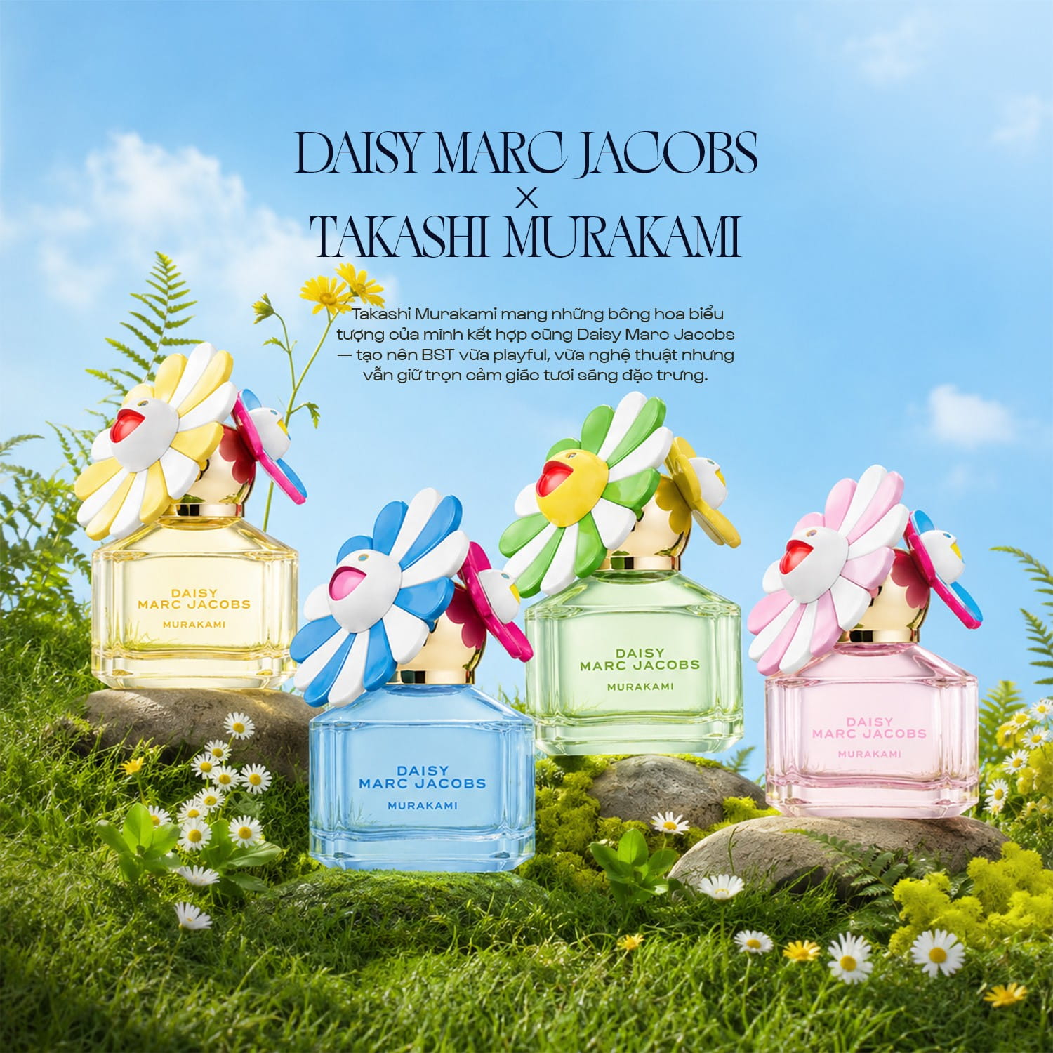 Nước Hoa Nữ Marc Jacobs Daisy Murakami Green Limited Edition Eau De Parfum 50ml 11