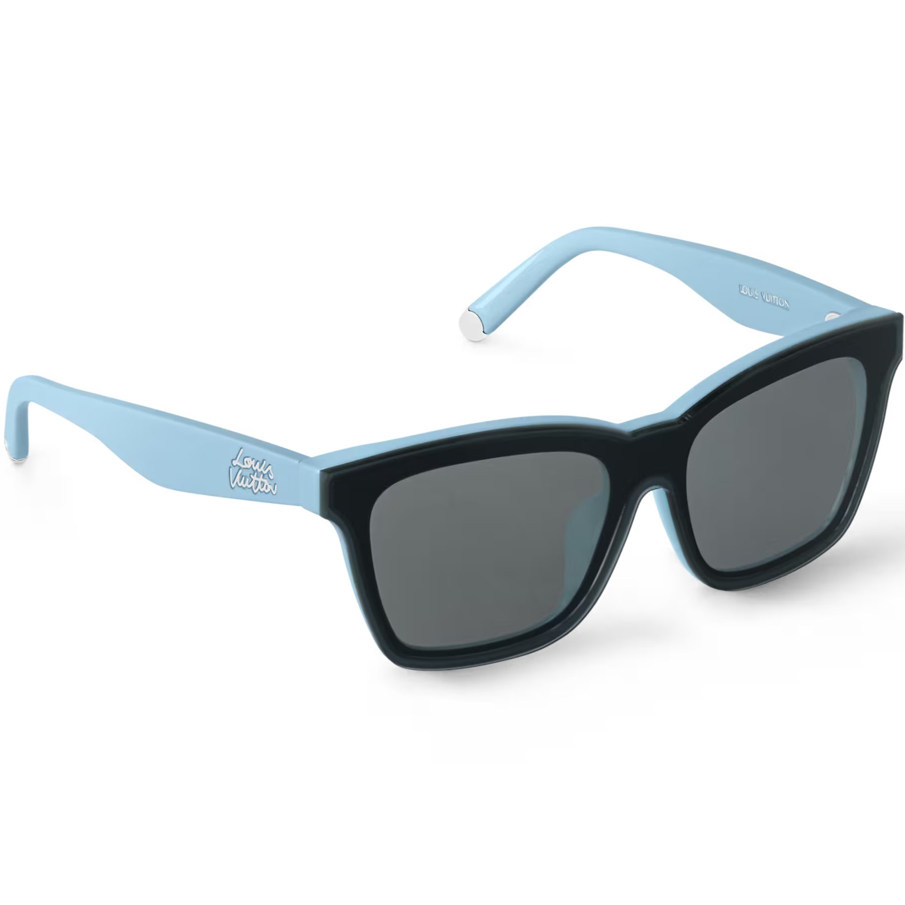 Kính LV Script Square Sunglasses Blue 6