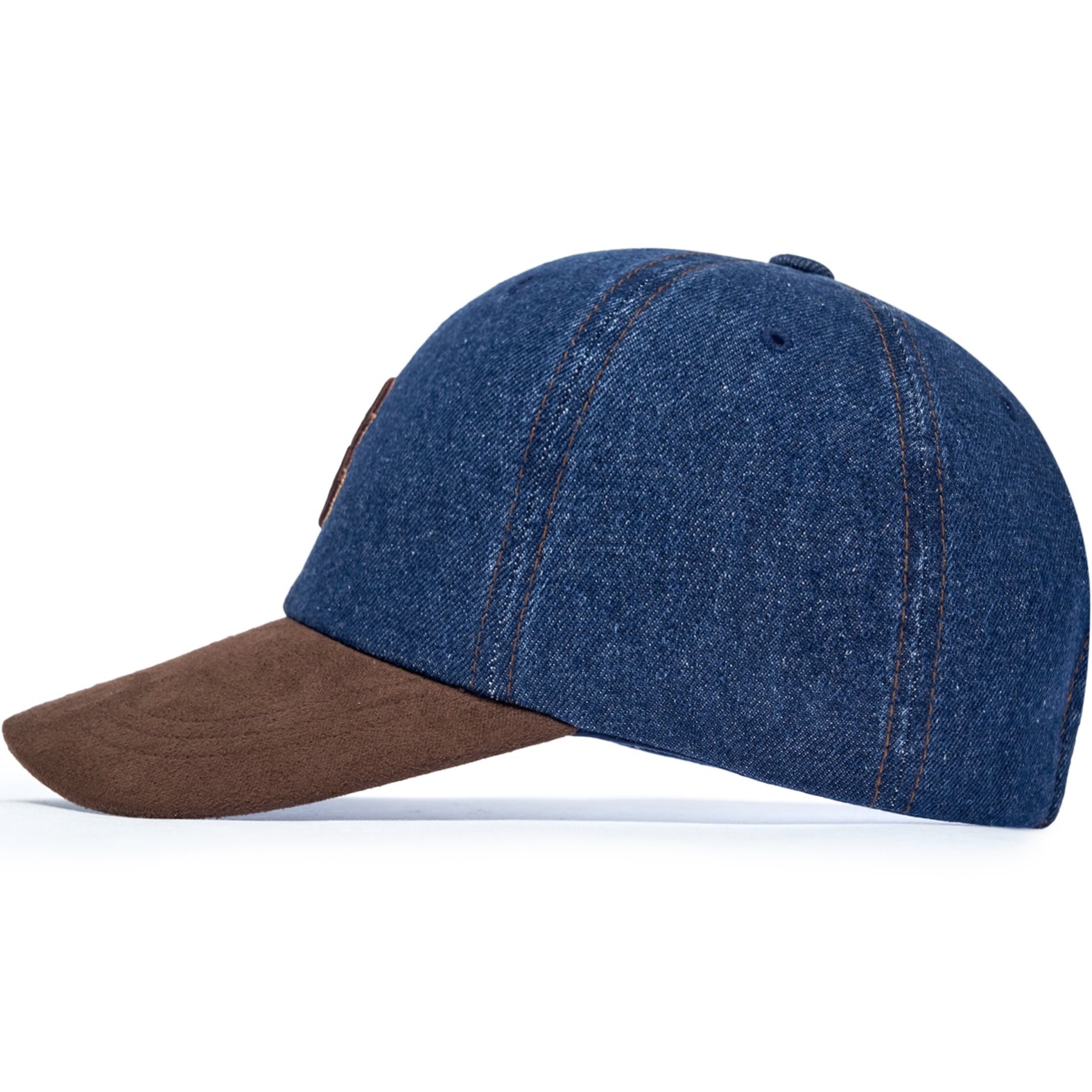 Nón bóng chày MLB Denim Suede Unstructured Ball Cap Boston Red Sox 3ACPB125N-43NYS 2