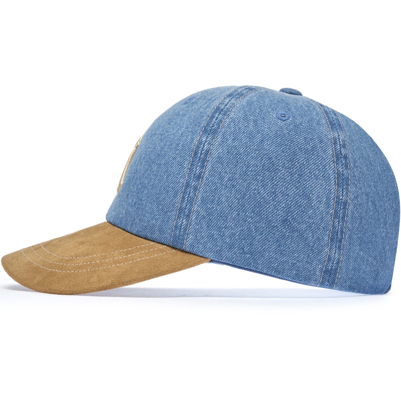 Nón bóng chày MLB New York Yankees Denim Suede Touch Unstructured Ball Cap 3ACPB125N-50BGS 2