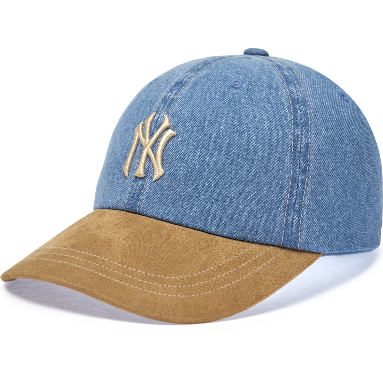 Nón bóng chày MLB New York Yankees Denim Suede Touch Unstructured Ball Cap 3ACPB125N-50BGS 8