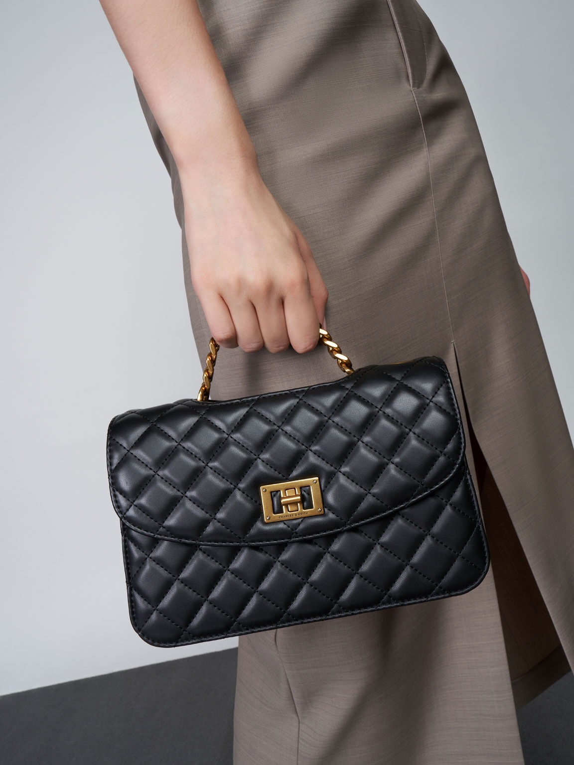 TÚI CHARLES KEITH QUILTED CLUTCH BAG CK2-70701136 15