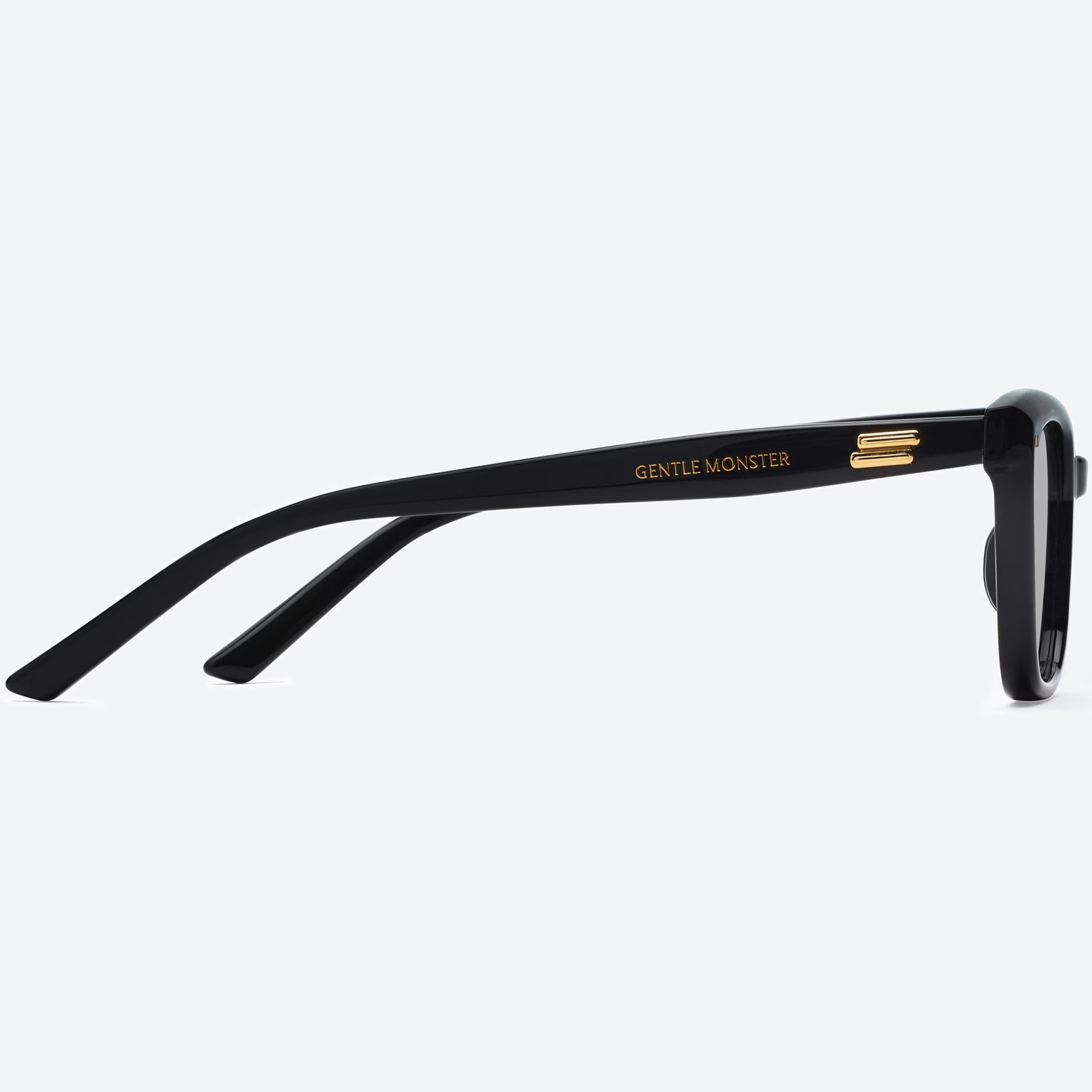 Mắt Kính Gentle Monster Breezebe 01 Gray Lenses Black Acetate Frame 3