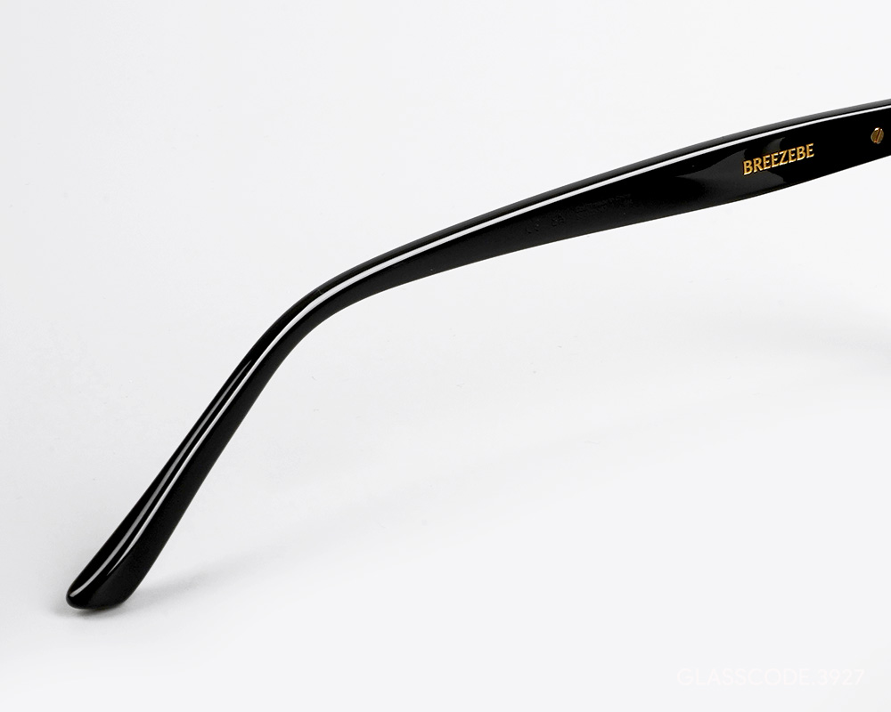 Mắt Kính Gentle Monster Breezebe 01 Gray Lenses Black Acetate Frame 5