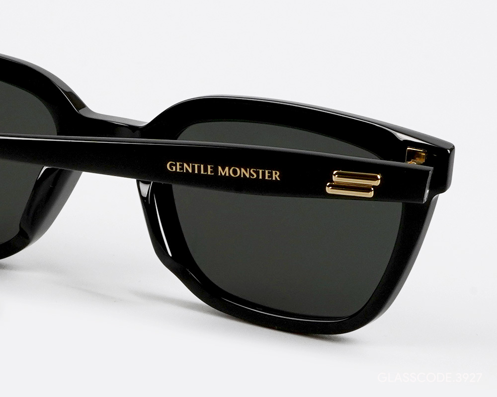 Mắt Kính Gentle Monster Breezebe 01 Gray Lenses Black Acetate Frame 4