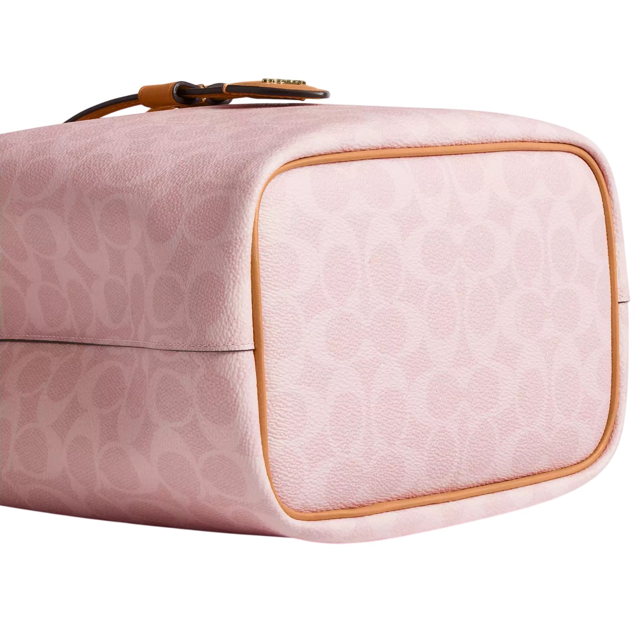 Túi Coach Rowan Bucket Bag In Signature Canvas With Charms Powder Pink CEA23 1