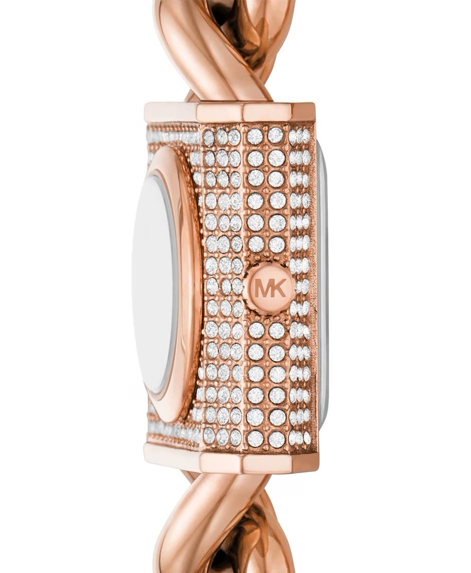 Đồng Hồ Nữ Michael Kors Quartz Chain Lock Womens Watch MK4827 2