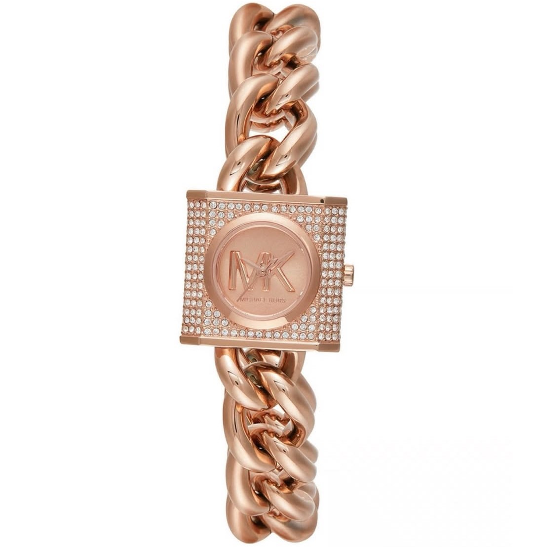 Đồng Hồ Nữ Michael Kors Quartz Chain Lock Womens Watch MK4827 5