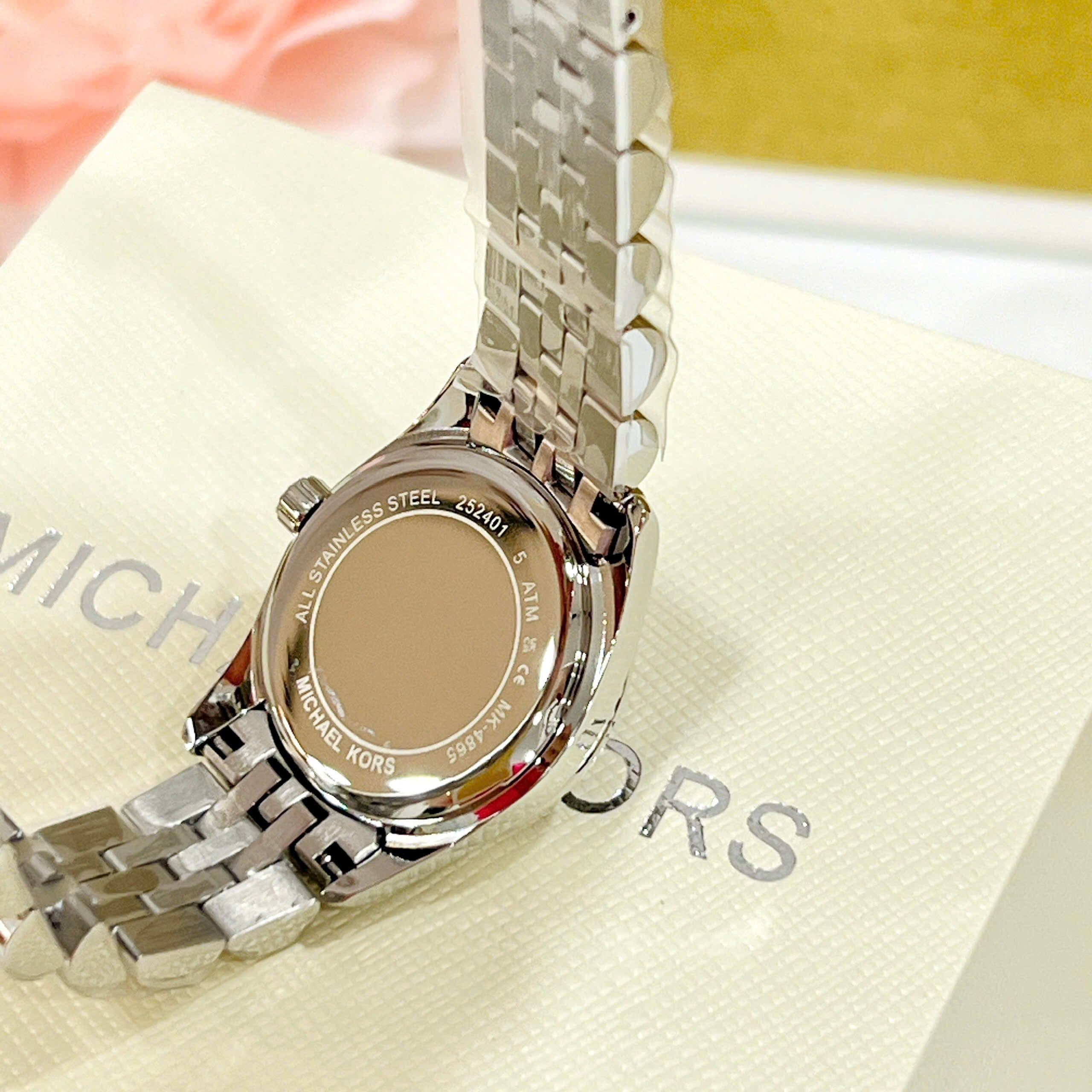 Đồng hồ nữ Michael Kors Mini Lexington Pavé Two-Tone Watch MK4865 6