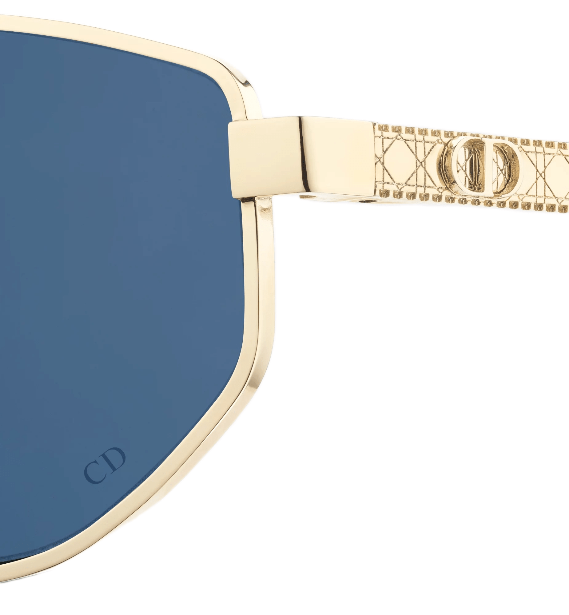 Kính mát Dior Cannage B1U Blue Oval Sunglasses 6