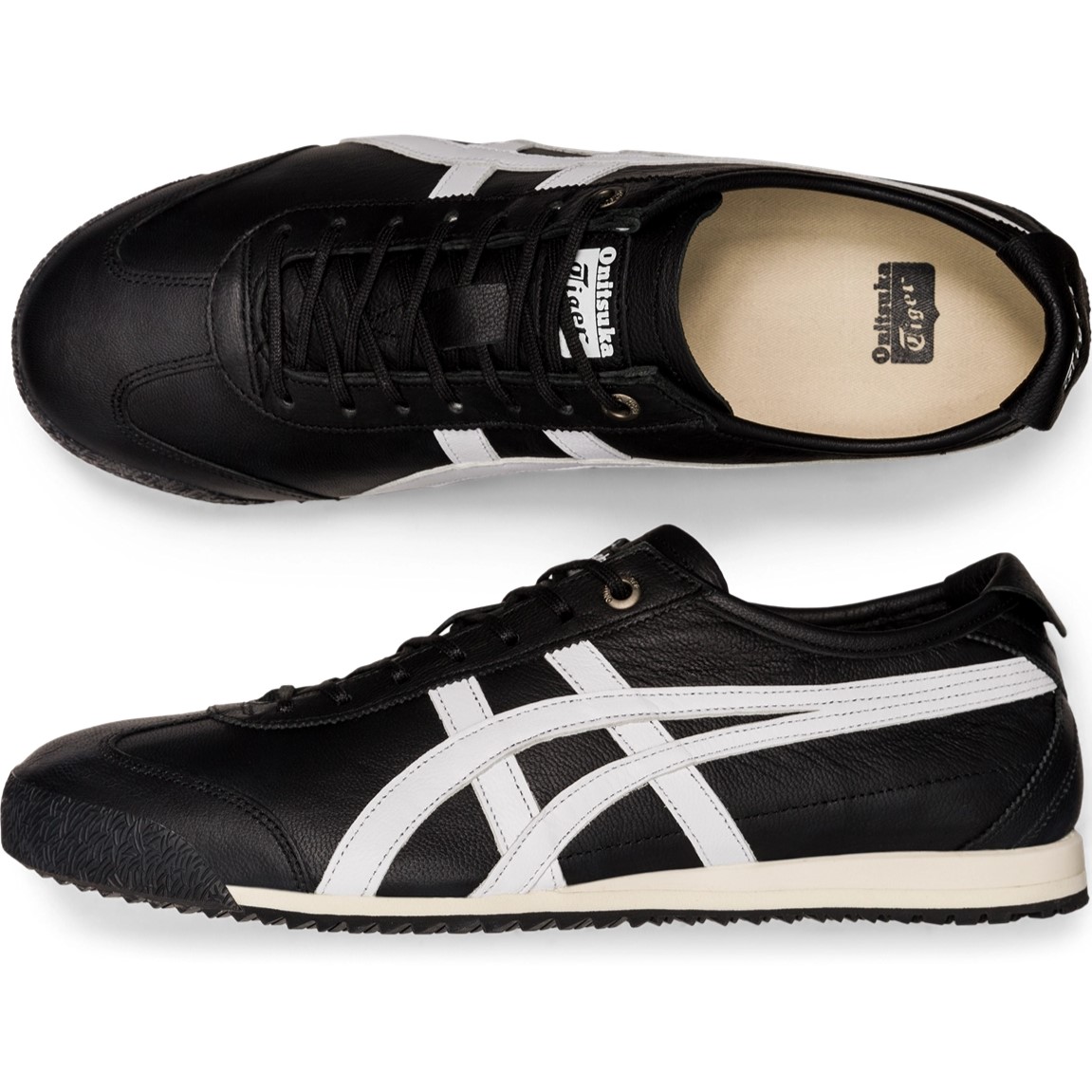 Giày thể thao Unisex Onitsuka Tiger Mexico 66 SD Black White 1183A872-003 1