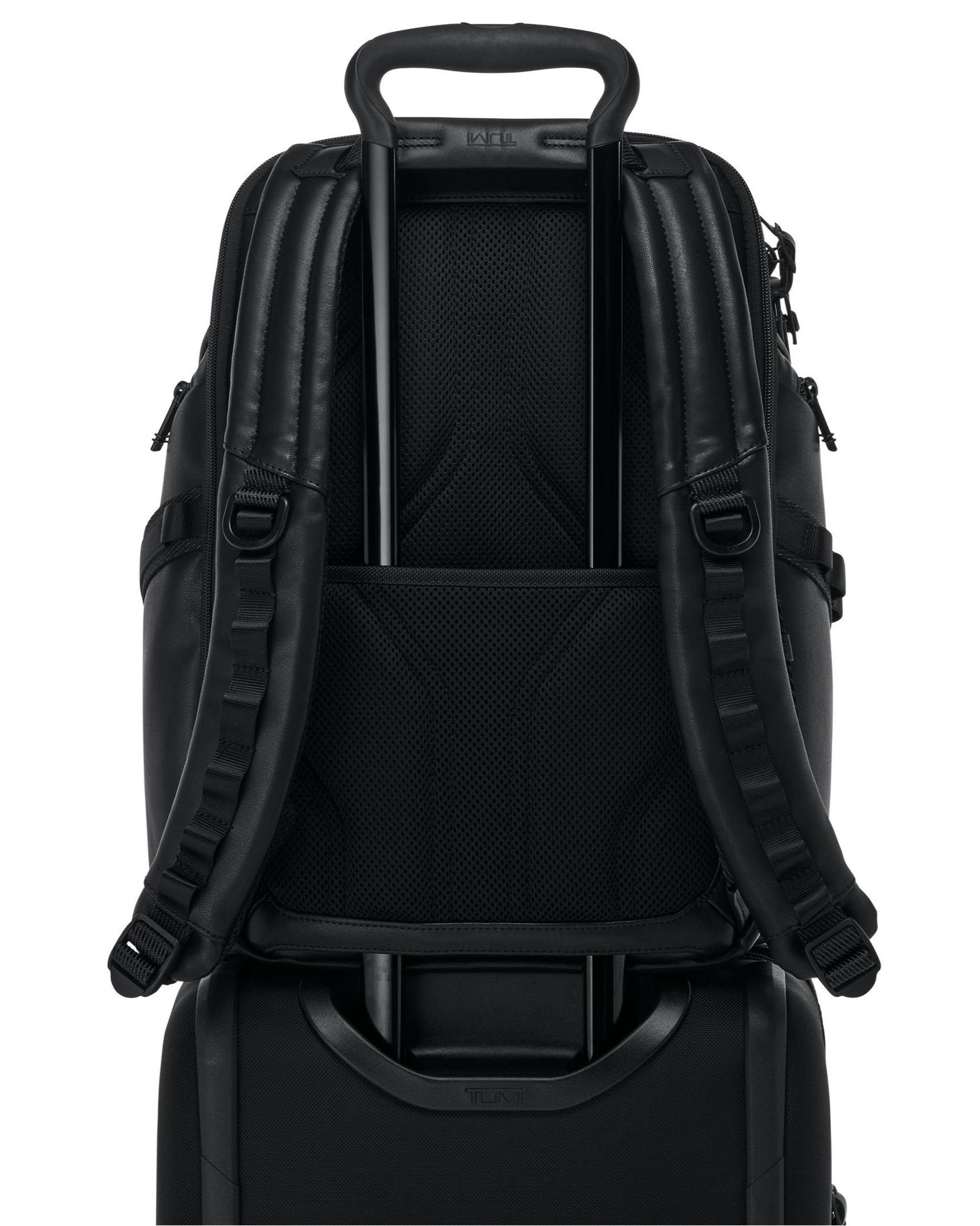BALO LAPTOP TUMI ALPHA BRAVO SEARCH BLACK LEATHER BACKPACK 1470531041 5