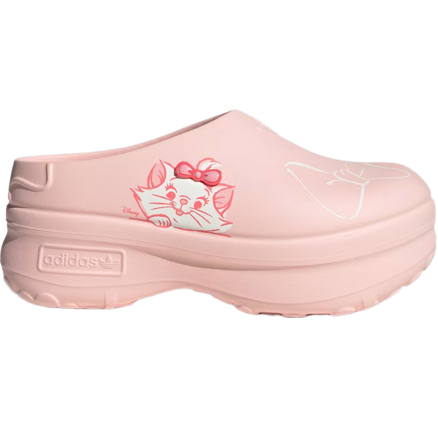 Giày Adifom Stan Smith Mule Disney The Aristocats Sandy Pink 5