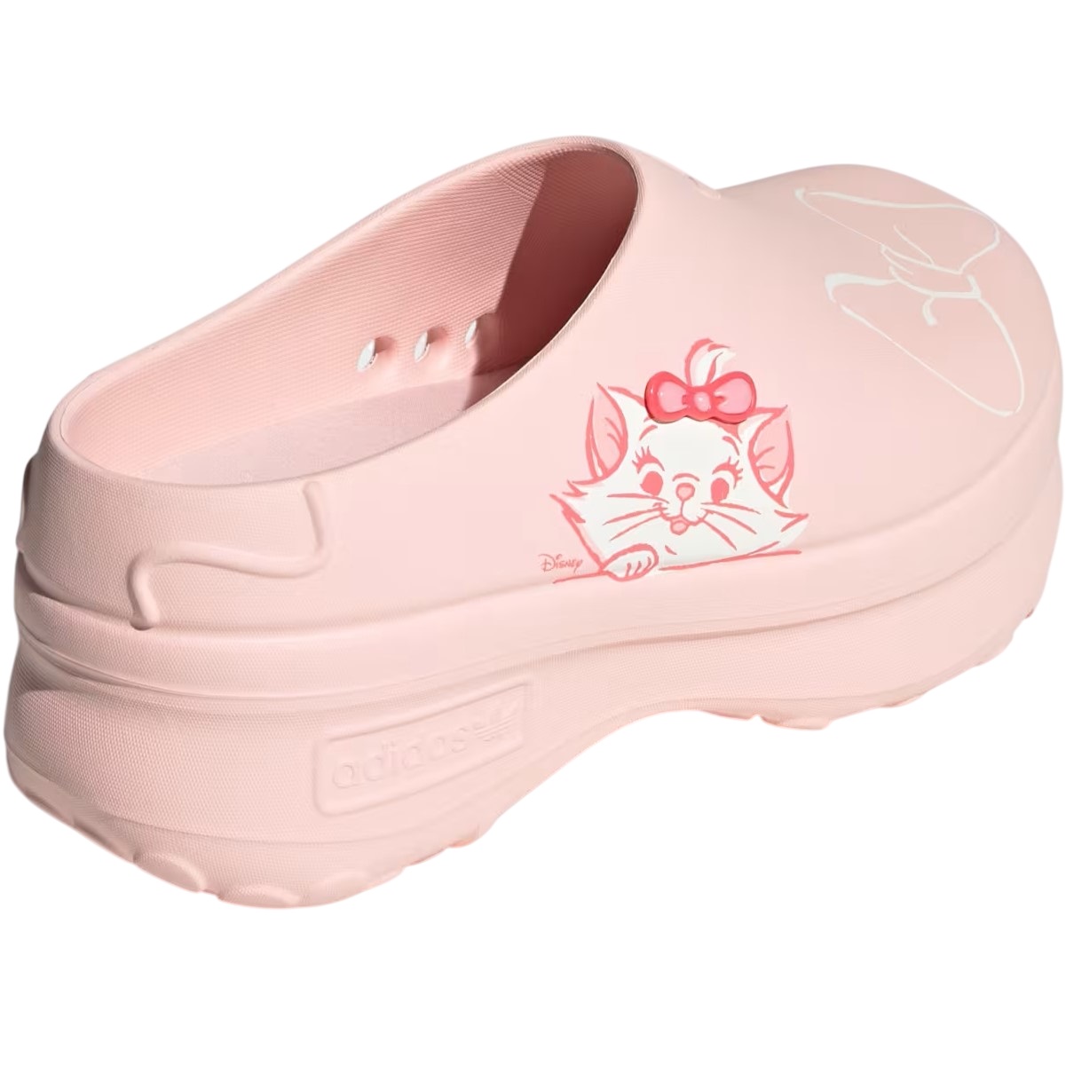 Giày Adifom Stan Smith Mule Disney The Aristocats Sandy Pink 8