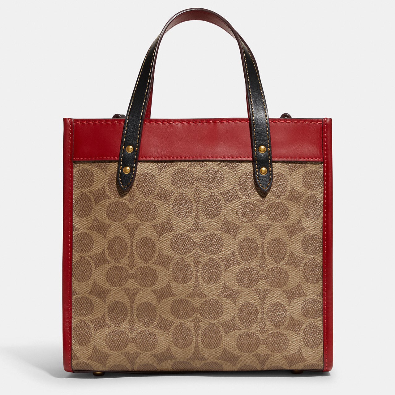 TÚI COACH LUNAR NEW YEAR FIELD TOTE 22 IN SIGNATURE CANVAS WITH TIGER REXY 3