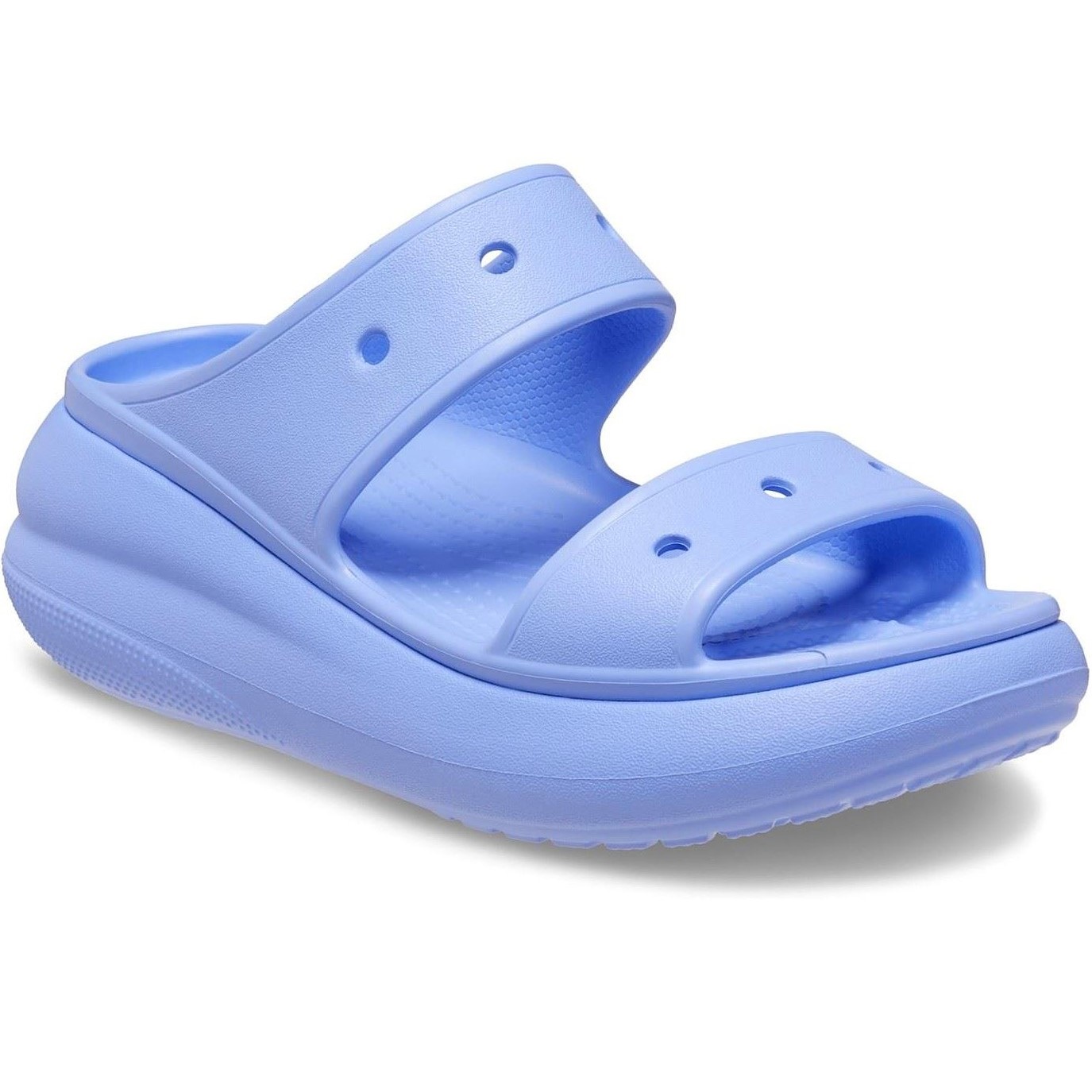 Dép nữ Crocs Classic Crush Sandal Platforms Digital Violet 3