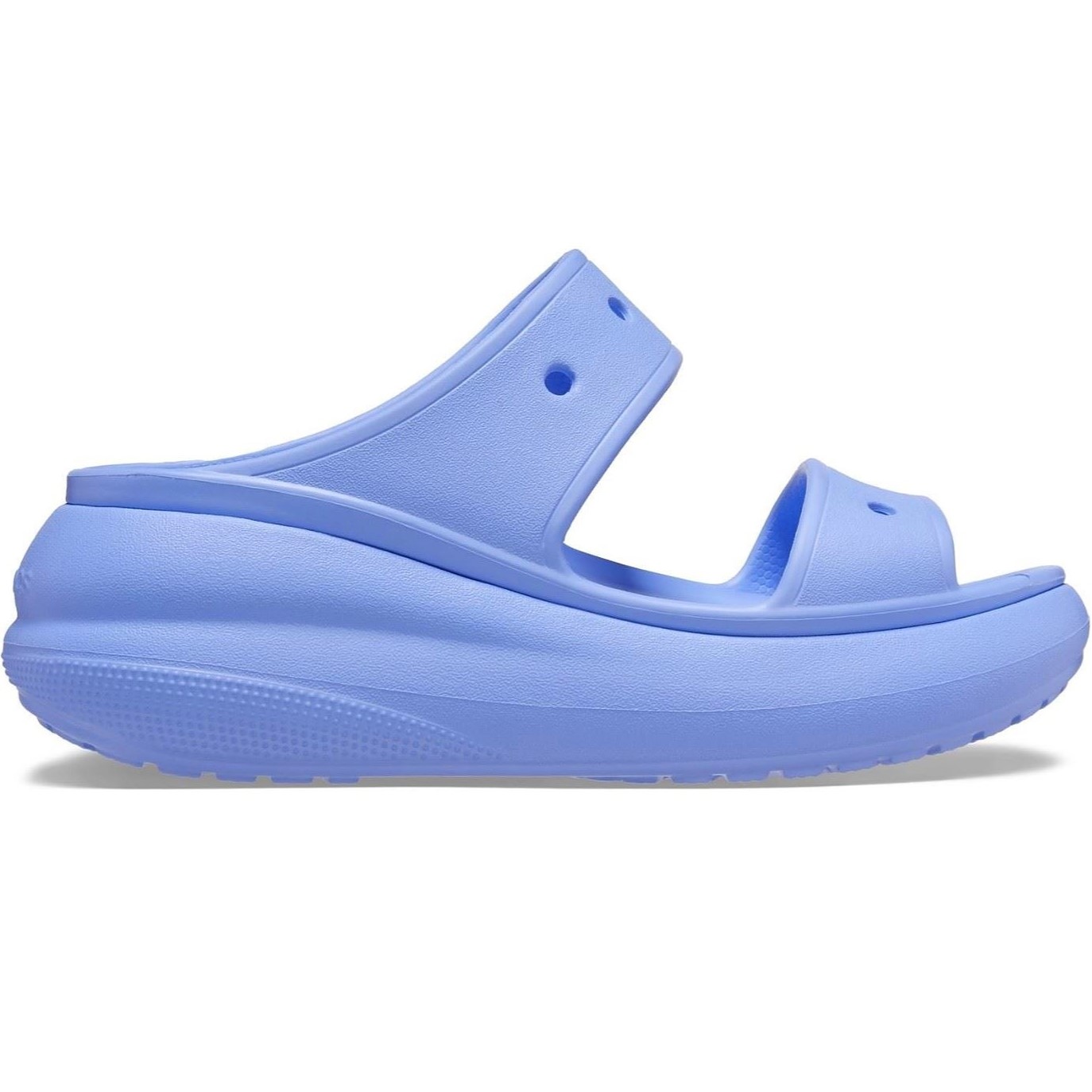 Dép nữ Crocs Classic Crush Sandal Platforms Digital Violet 7