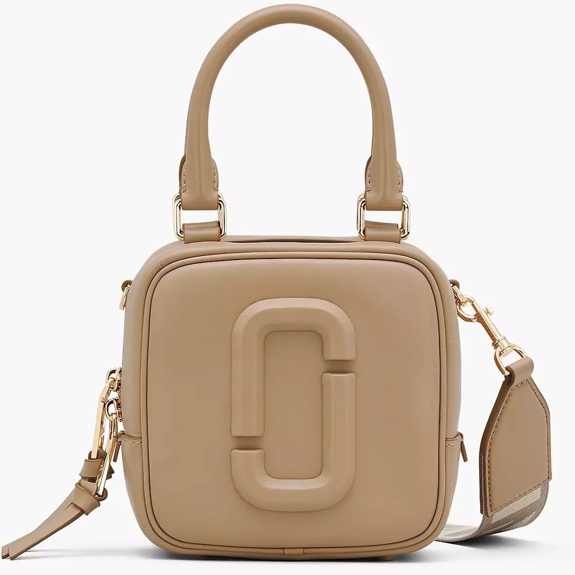 Túi xách nữ Marc jacobs The Covered J Marc Cube Camel 2P4HCR015H02 7