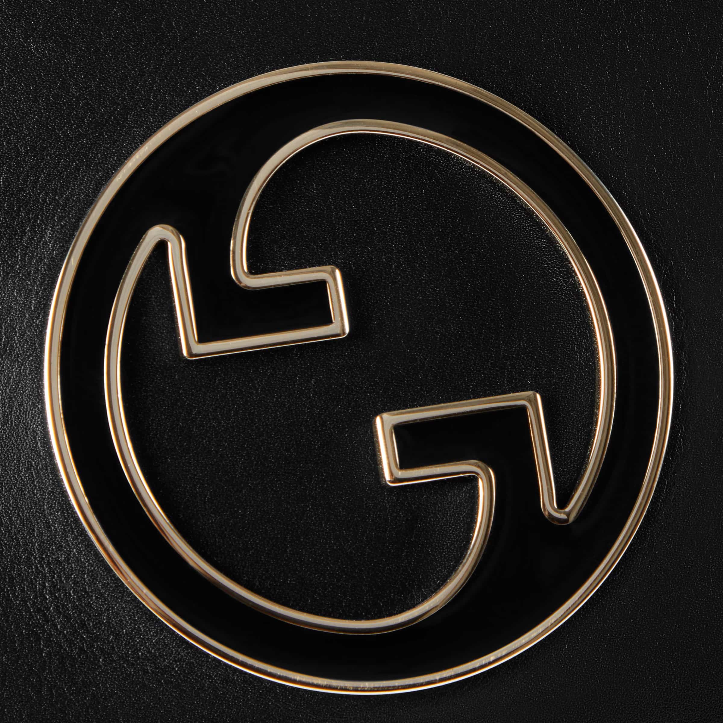 Túi Gucci Blondie Medium Shoulder Bag Black 2