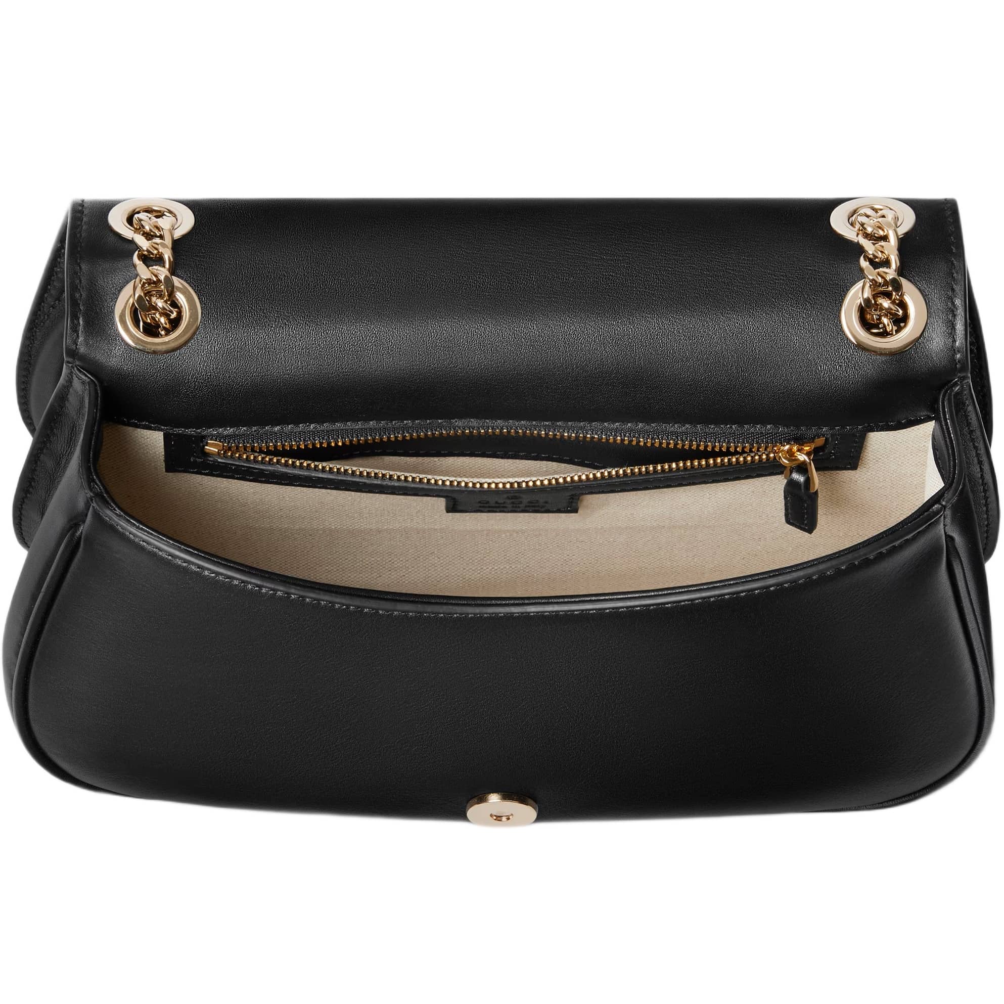 Túi Gucci Blondie Medium Shoulder Bag Black 4