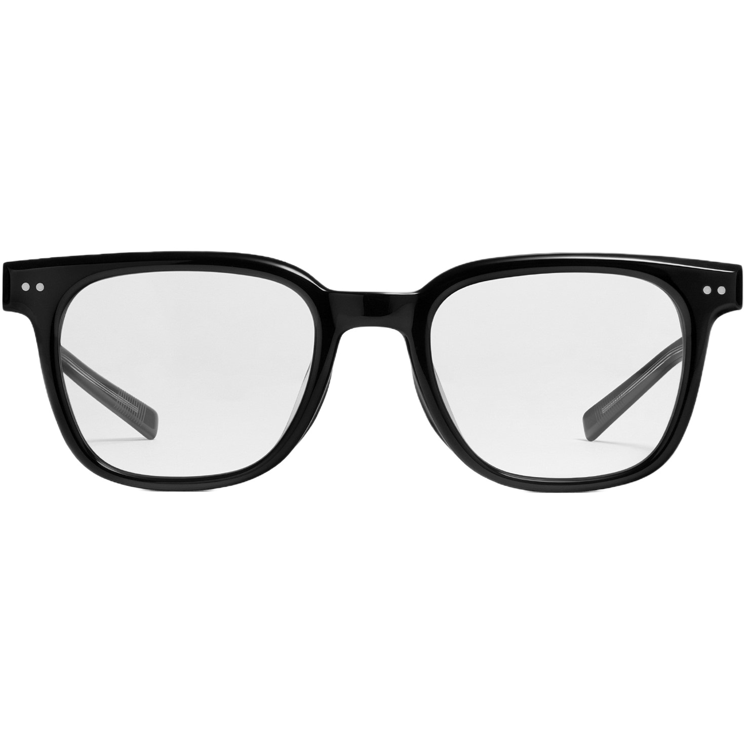 Kính giả cận Gentle Monster Evan 01 Clear Lenses Black Acetate Frame 3