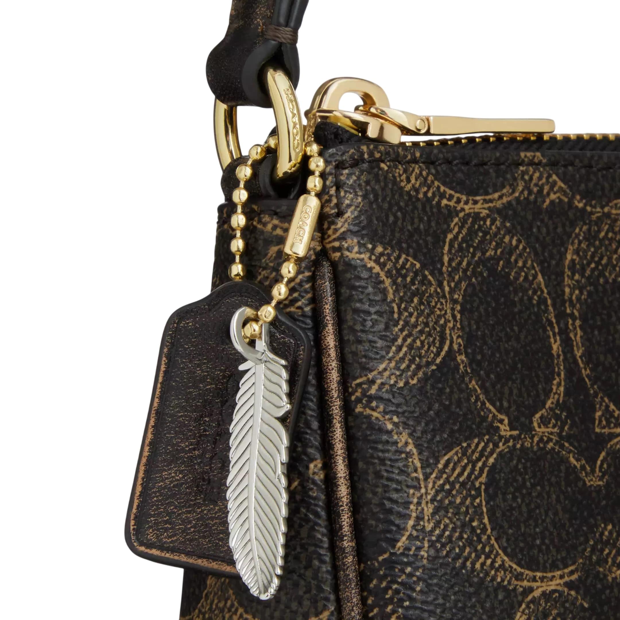 Túi Coach Nolita 19 In Loved Signature Canvas With Charms CDW32 4